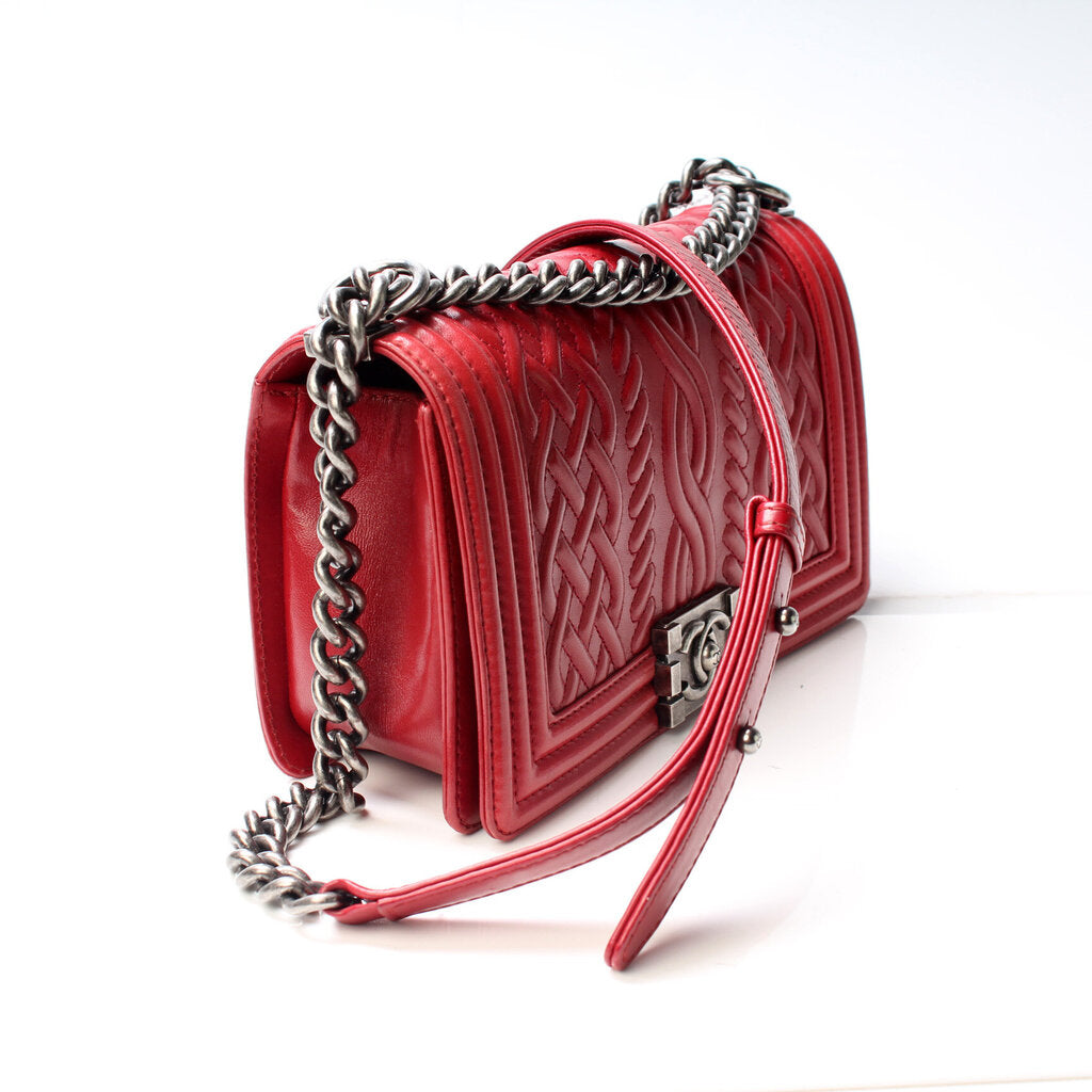 Chanel Boy Flap Celtic Lambskin 18 Mil Handbag
