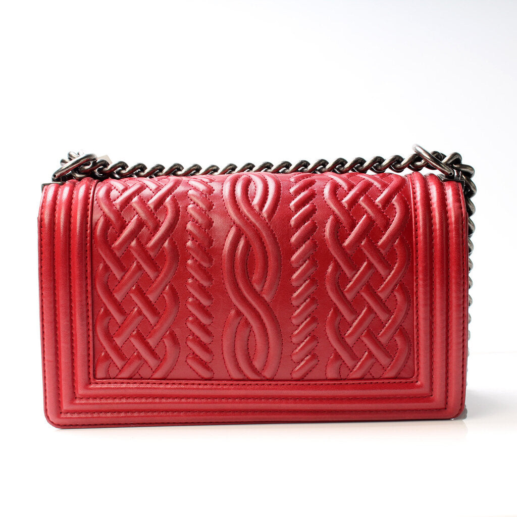 Chanel Boy Flap Celtic Lambskin 18 Mil Handbag
