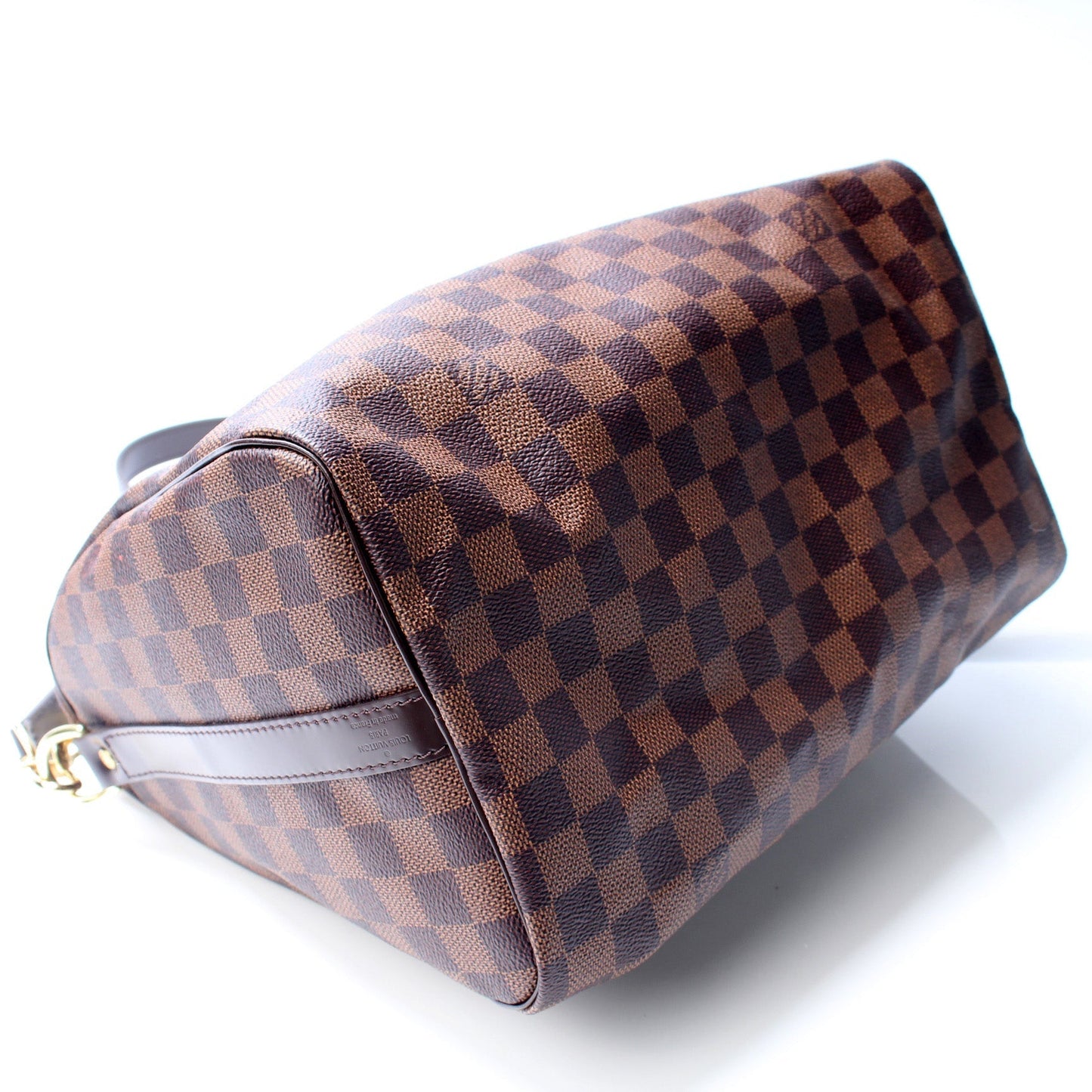 Louis Vuitton Speedy 30 Bandouliere Ebene Damier Handbag