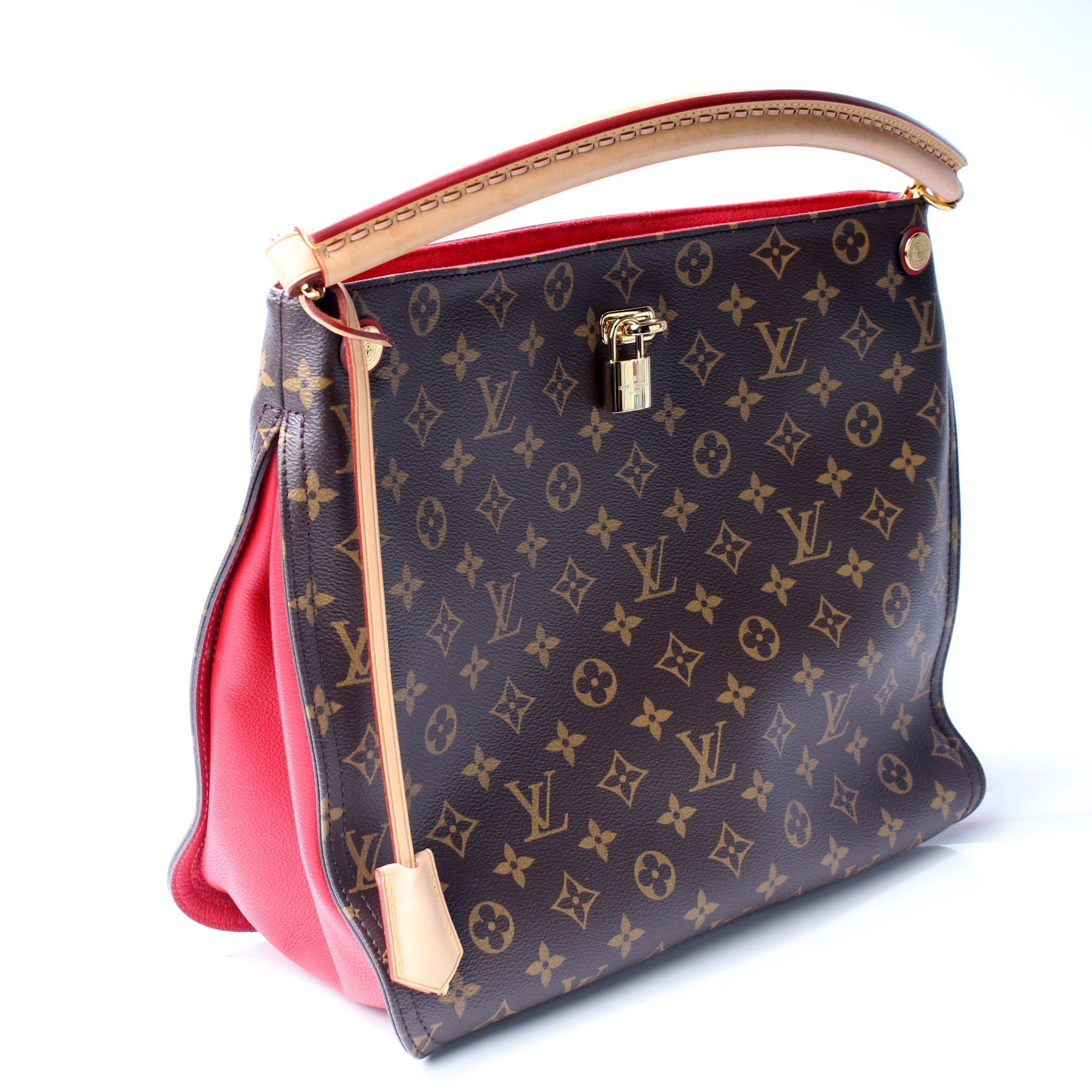 Louis Vuitton Gaia Monogram Handbag Mono A