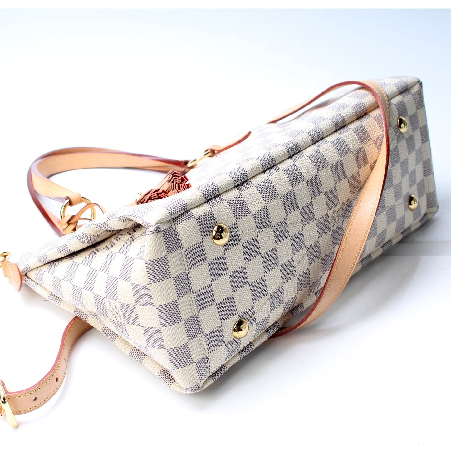 Louis Vuitton Lymington Damier Azur Handbag Azur 3