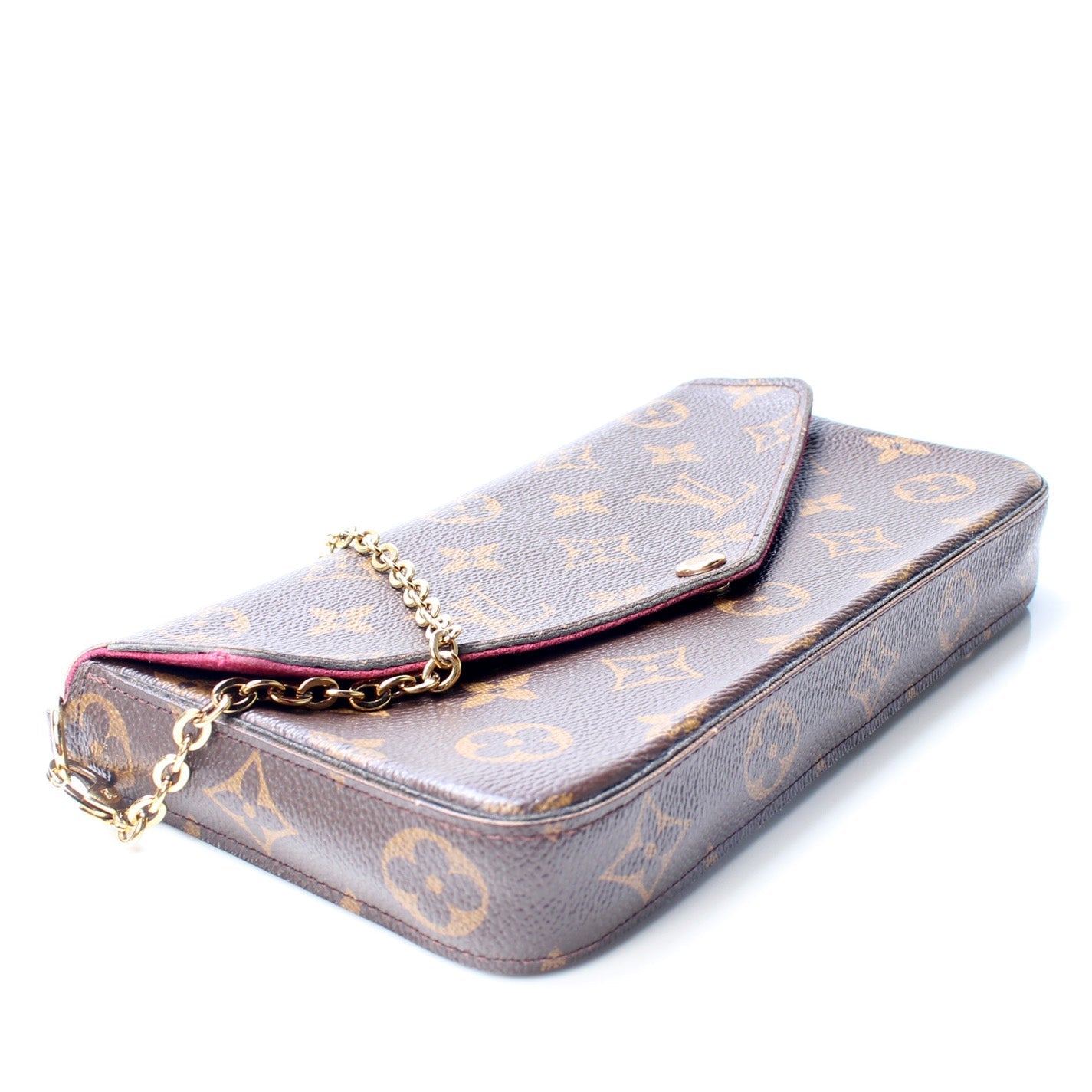 Louis Vuitton Pochette Felicie Monogram Clutch Bag Monogram 13