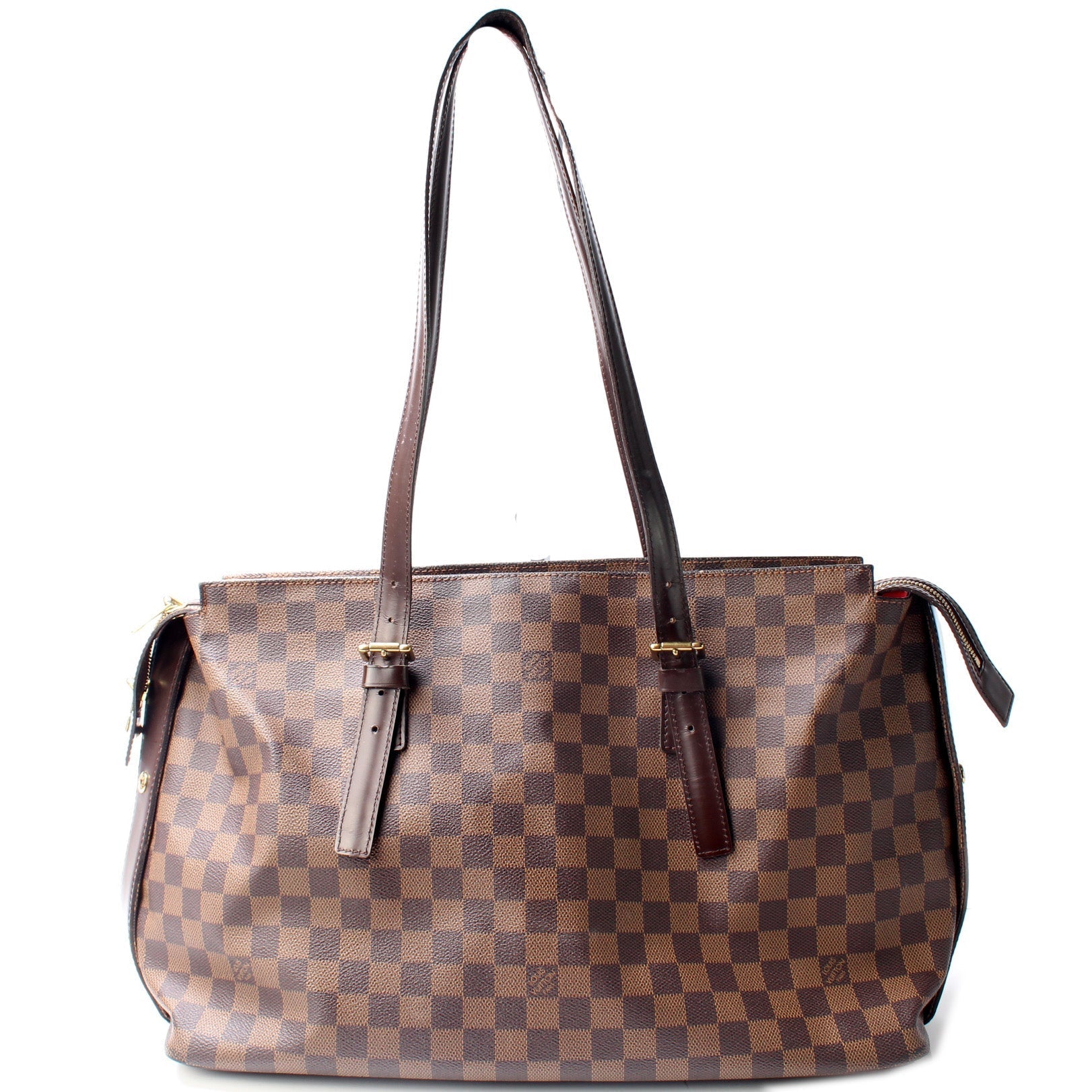Louis Vuitton Chelsea Ebene Damier Handbag
