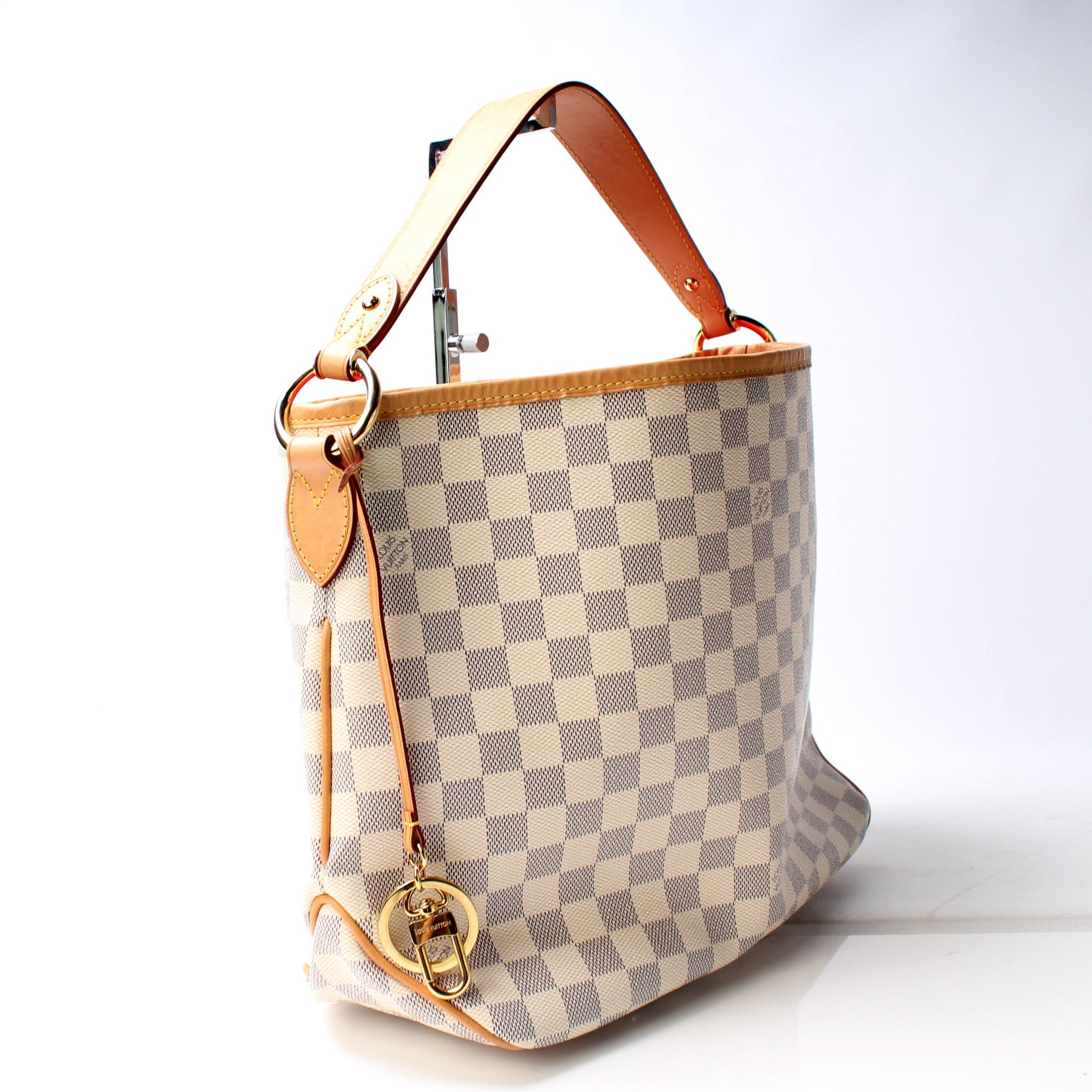 Louis Vuitton Delightful PM Azur Damier Handbag