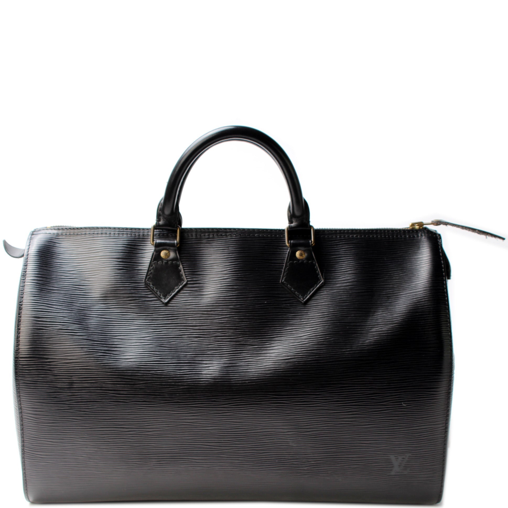 Louis Vuitton Speedy 35 Epi Handbag Epi 4