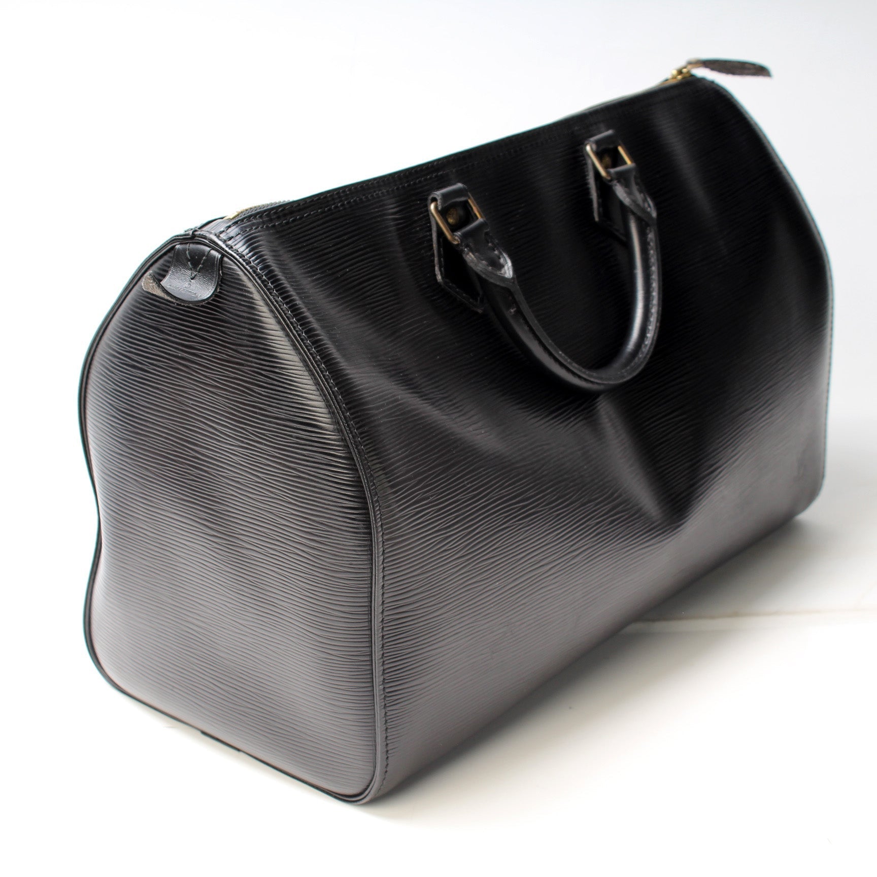 Louis Vuitton Speedy 35 Epi Handbag Epi 4