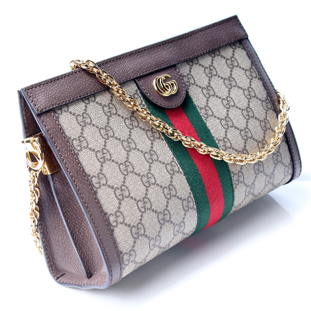 Gucci GG Supreme Ophidia Small Chain Travel Bag 10