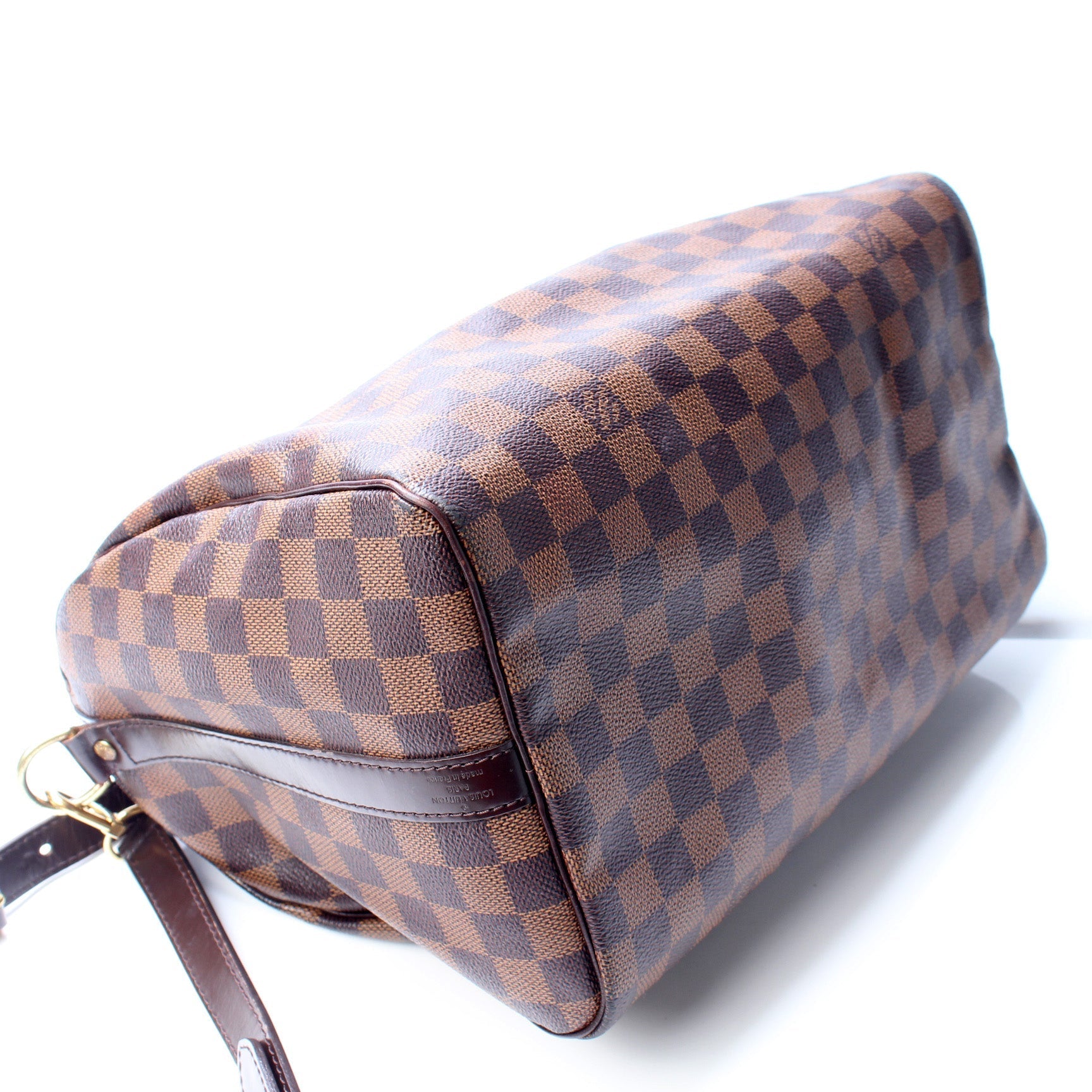 Louis Vuitton Speedy 30 Bandouliere Ebene Damier Handbag Ebene 3