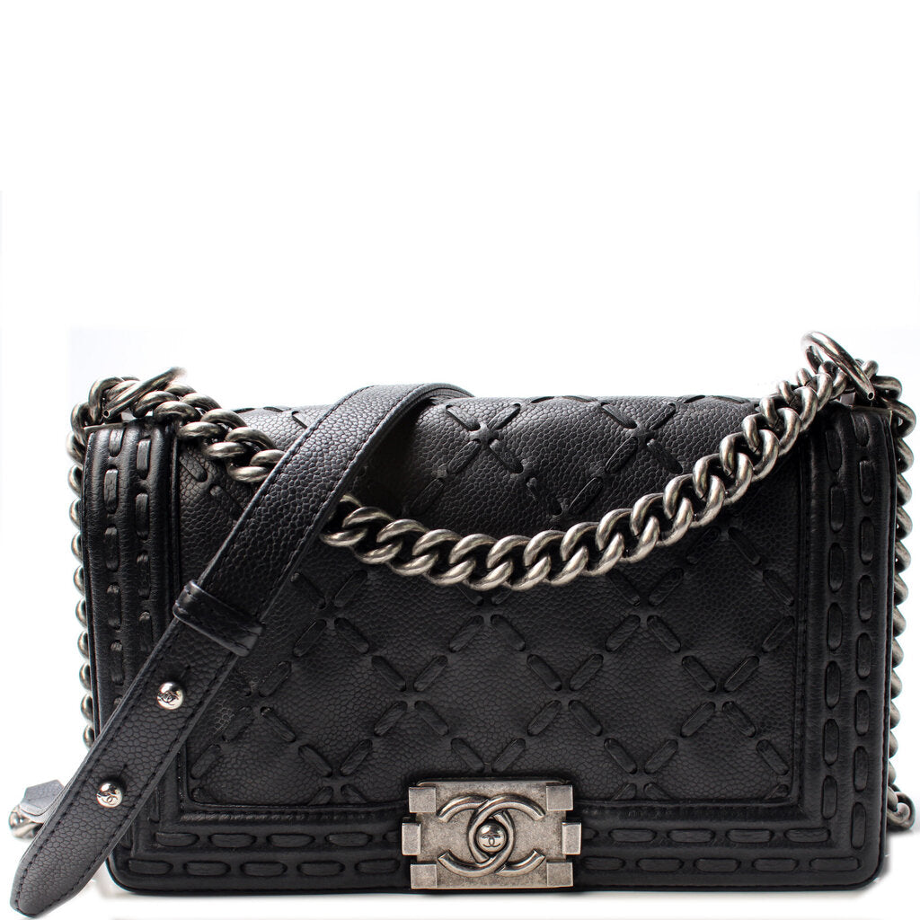 Chanel Boy Flap Paris-Dallas Whipstitch Handbag