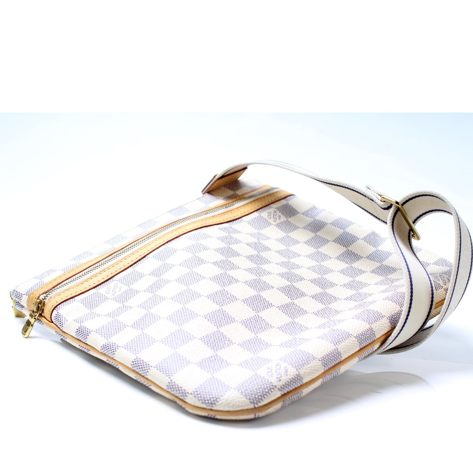Louis Vuitton Pochette Bosphore Azur Damier Clutch Bag