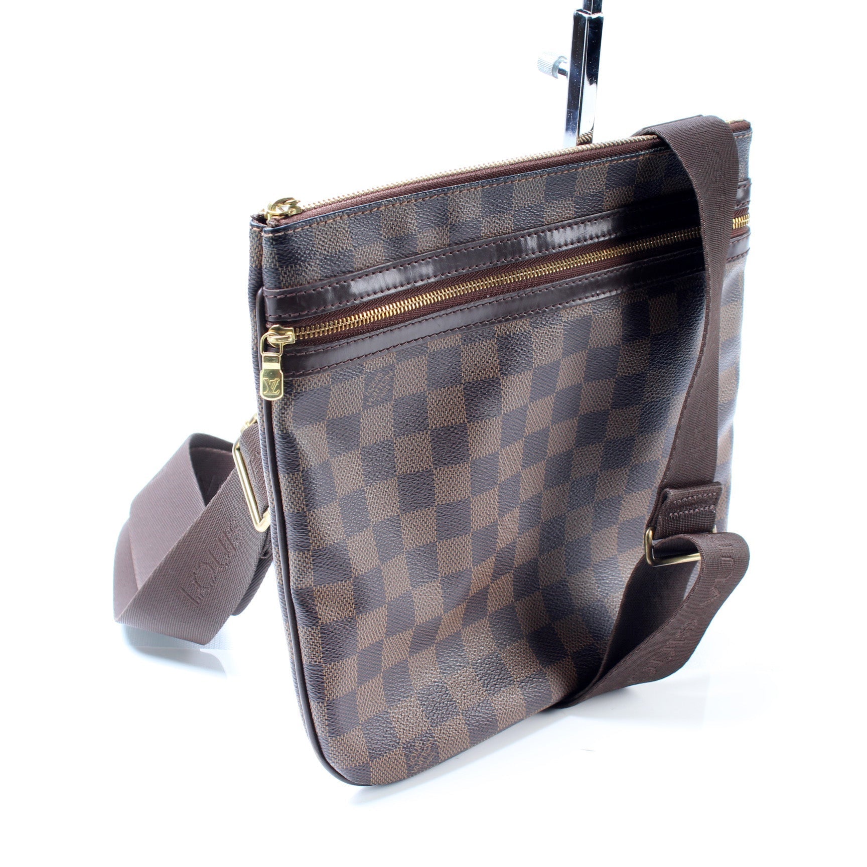 Louis Vuitton Pochette Bosphore Ebene Clutch Bag