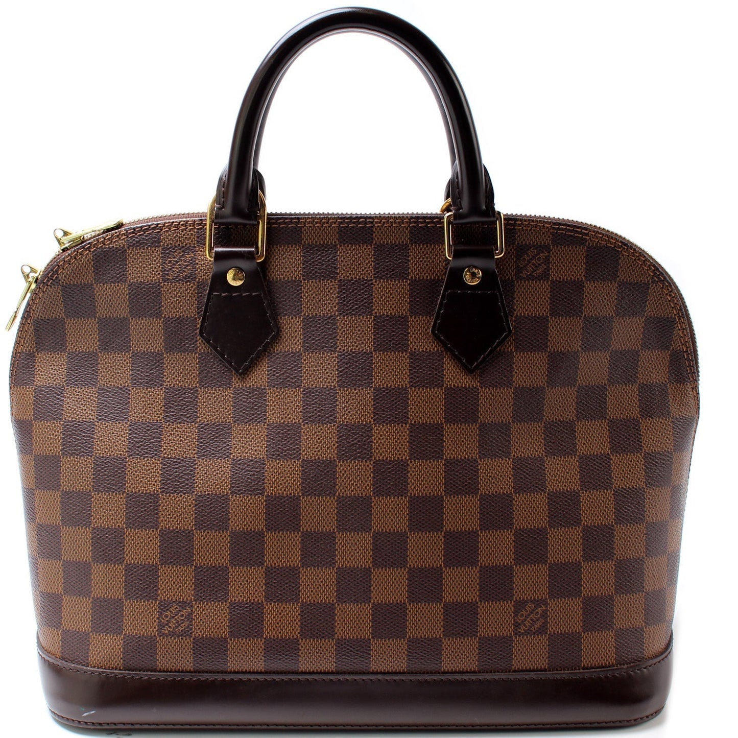 Louis Vuitton Alma PM Ebene Damier Handbag