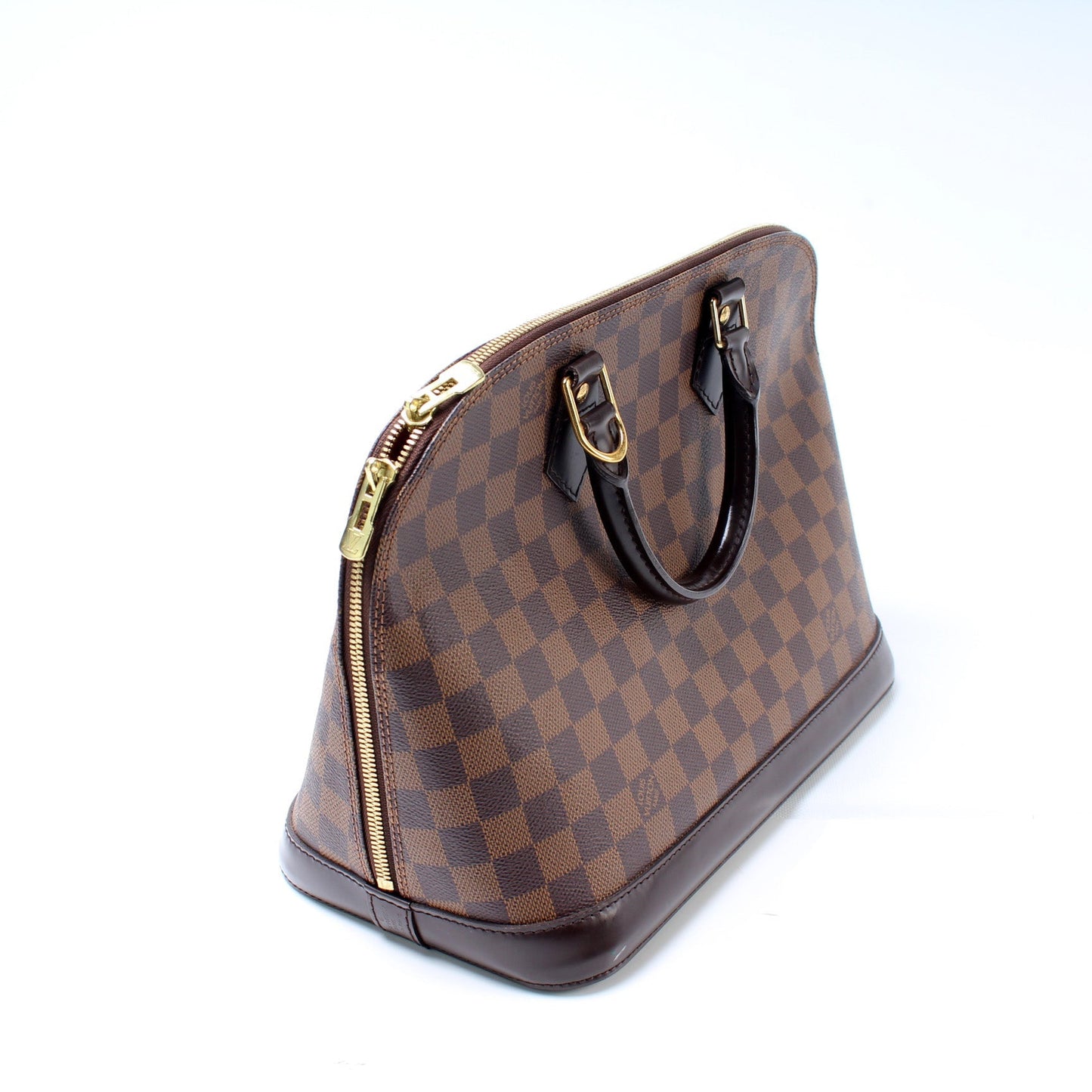 Louis Vuitton Alma PM Ebene Damier Handbag