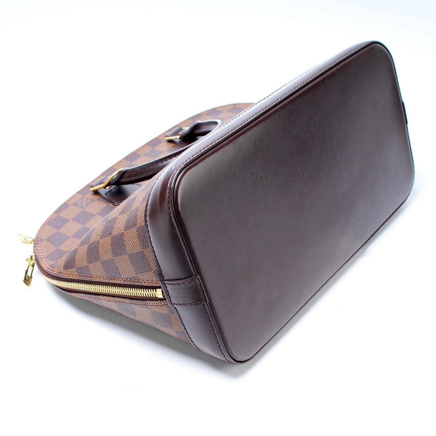 Louis Vuitton Alma PM Ebene Damier Handbag
