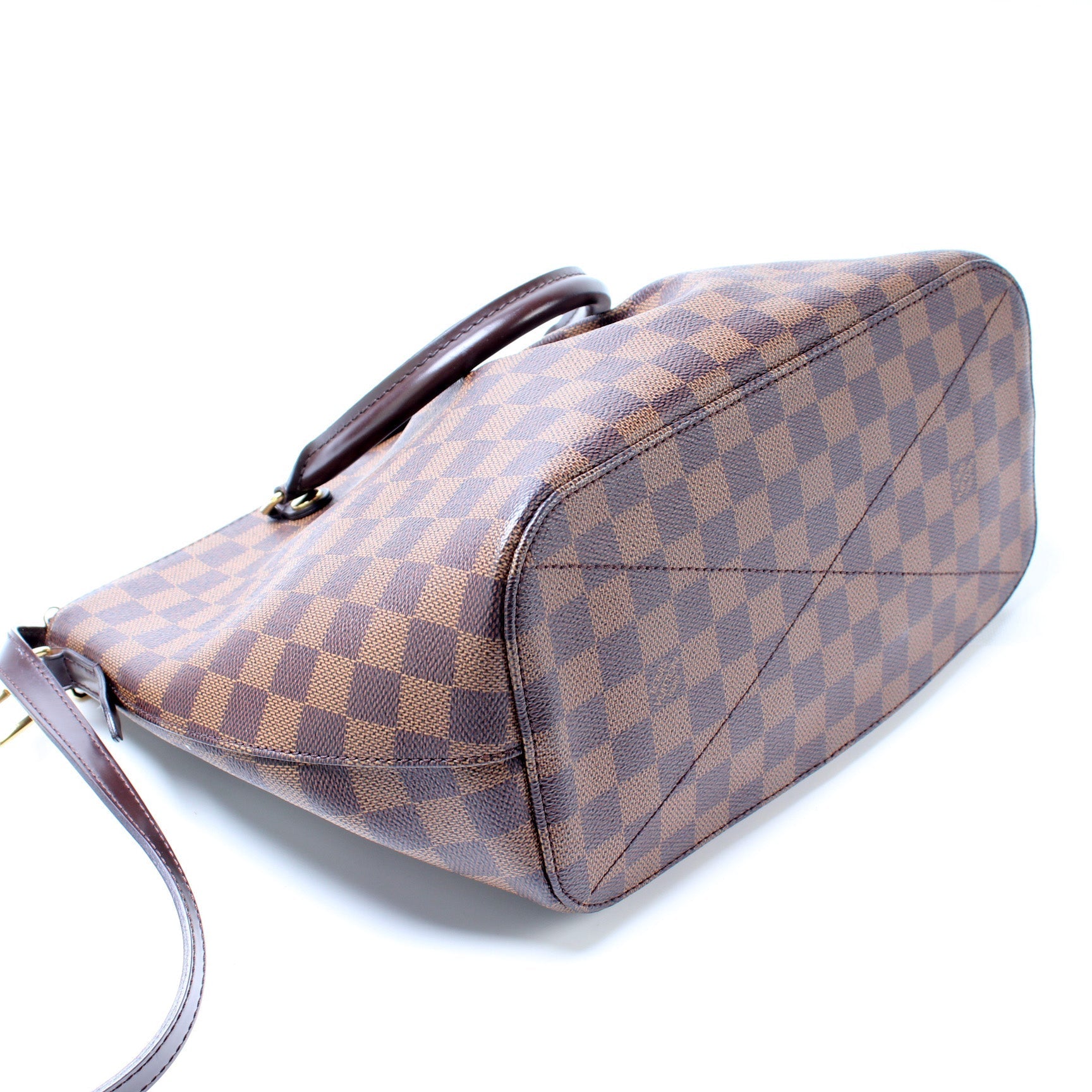Louis Vuitton Siena Ebene MM Damier Handbag