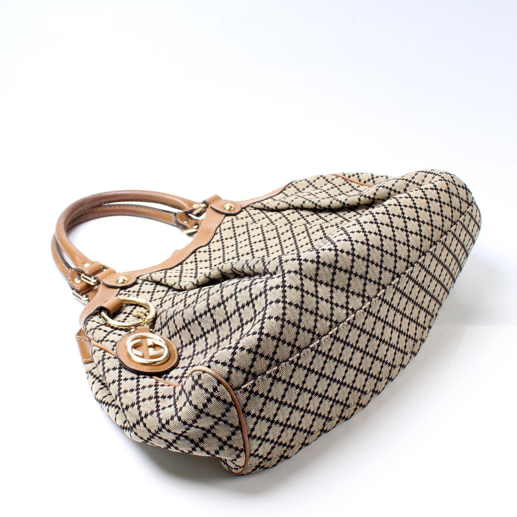 Gucci Sukey GG Canvas Medium Travel Bag Canvas Medium