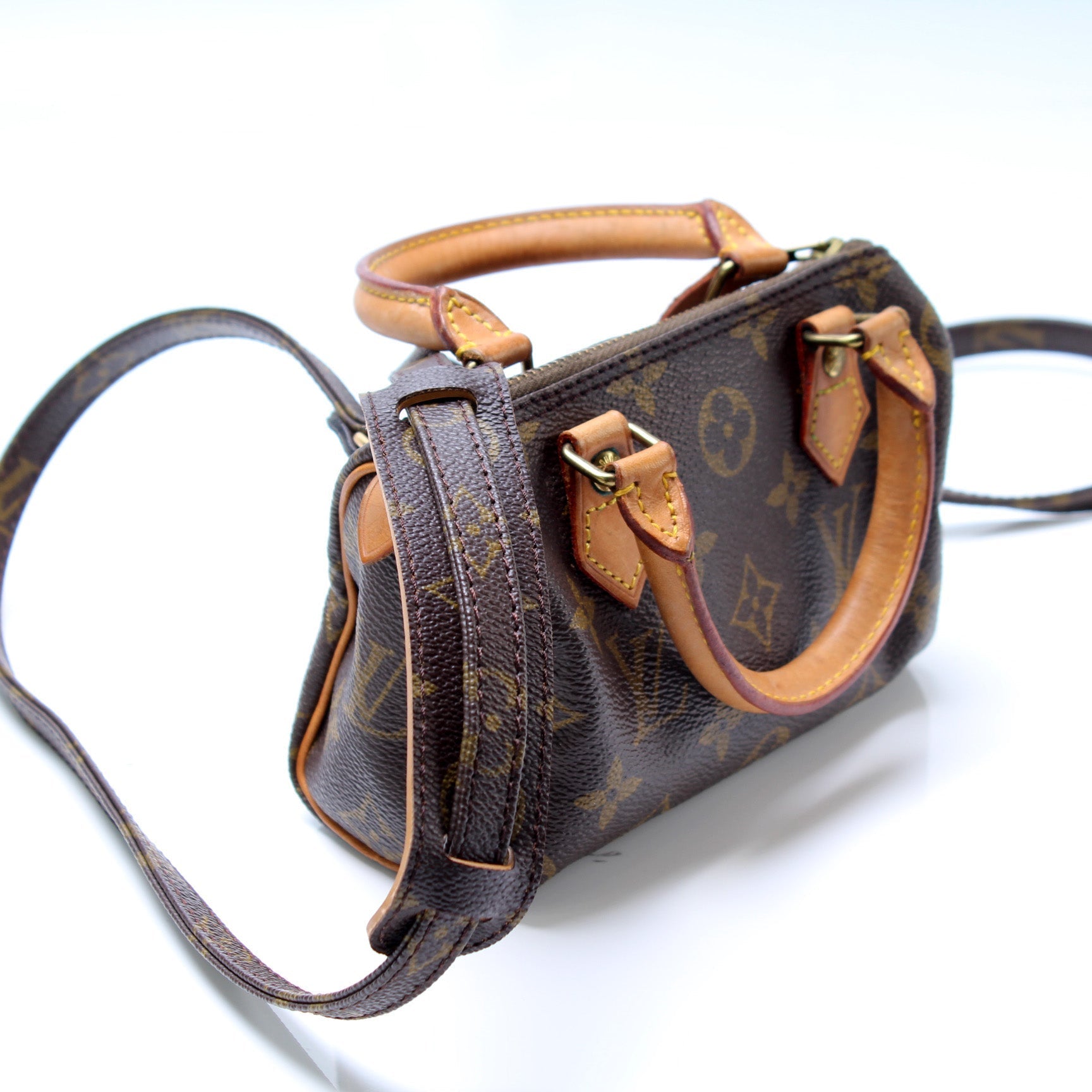 Louis Vuitton Speedy HL & Monogram Handbag