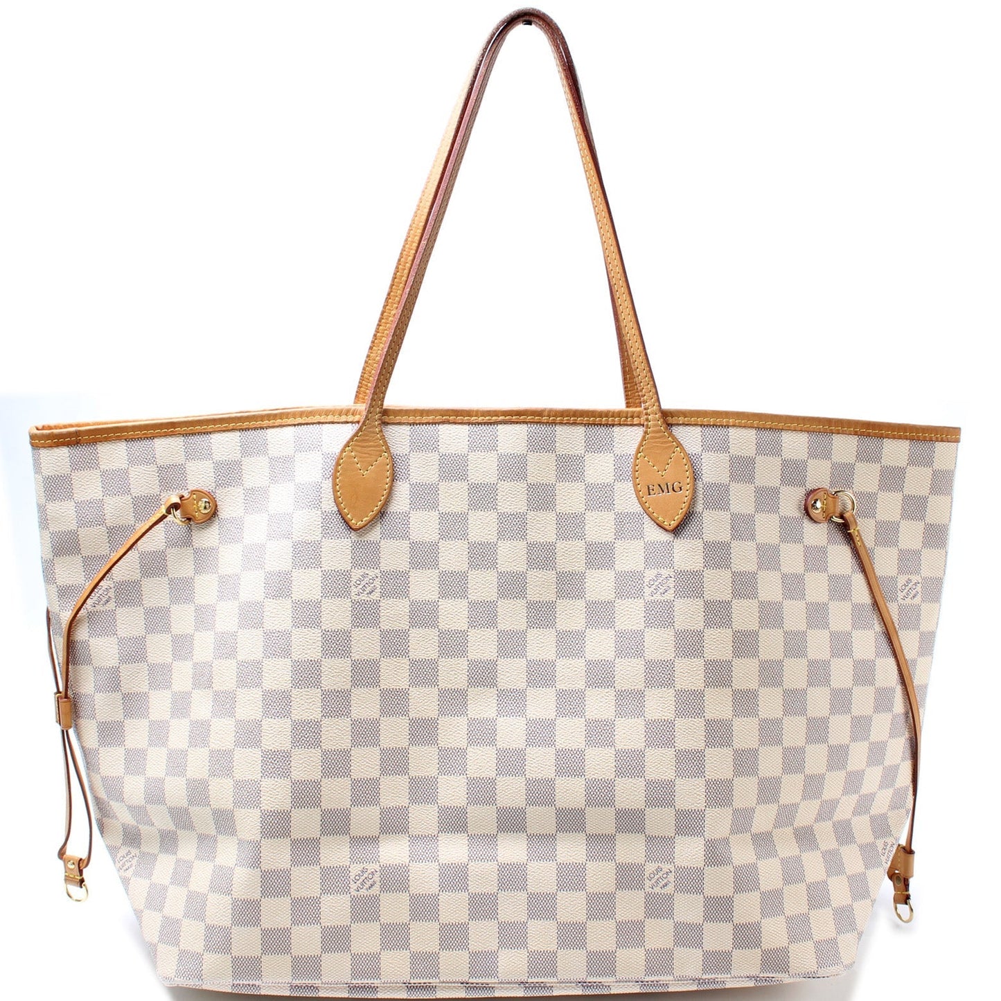 Louis Vuitton Neverfull GM Azur Damier Tote Bag Azur 5