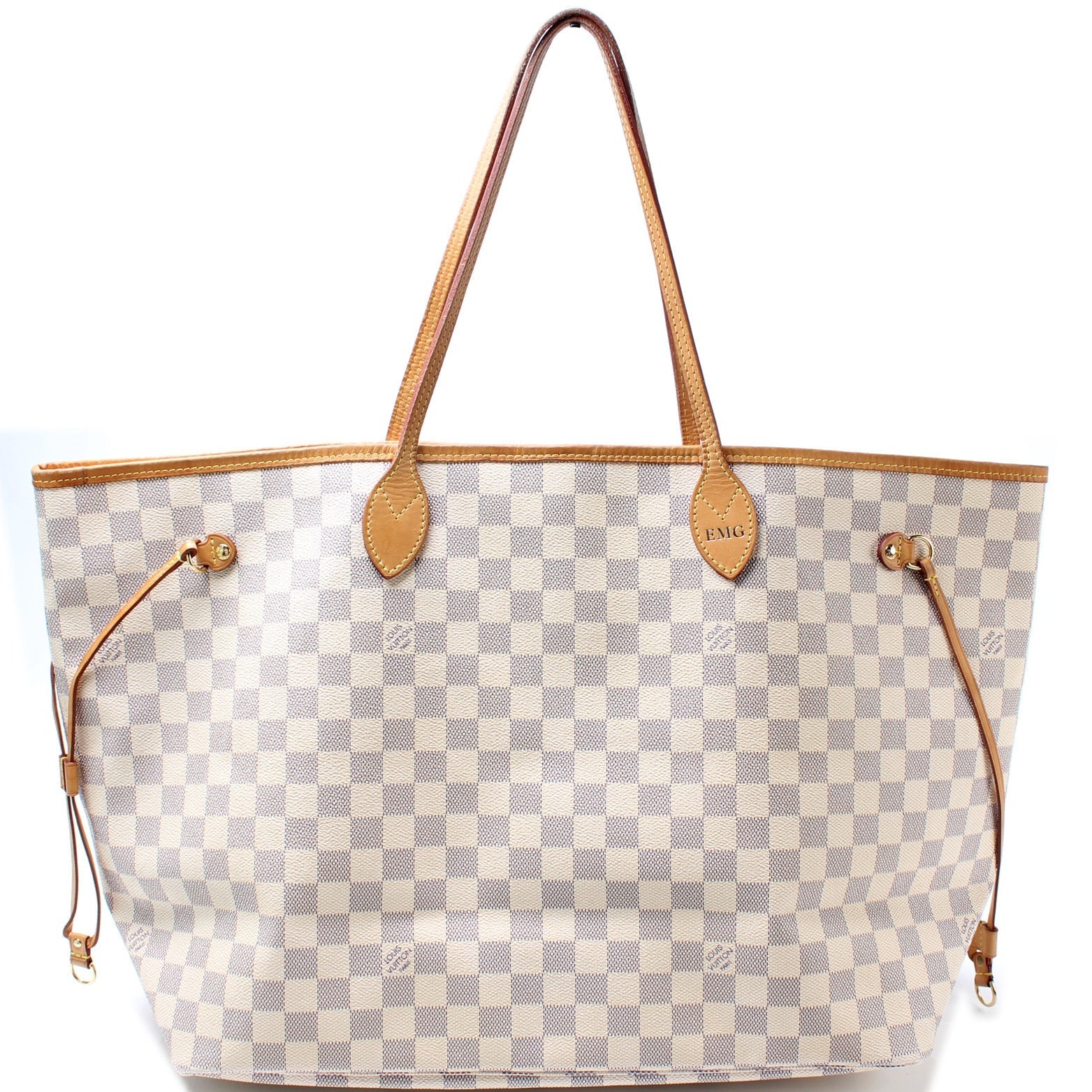 Louis Vuitton Neverfull GM Azur Damier Tote Bag Azur 5