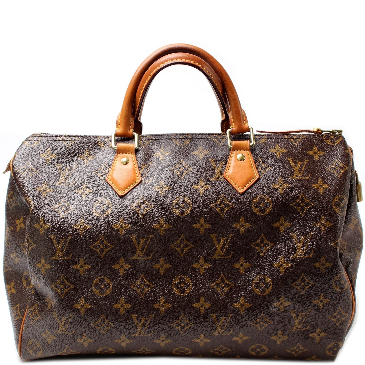 Louis Vuitton Speedy 35 Monogram Handbag Monogram 15