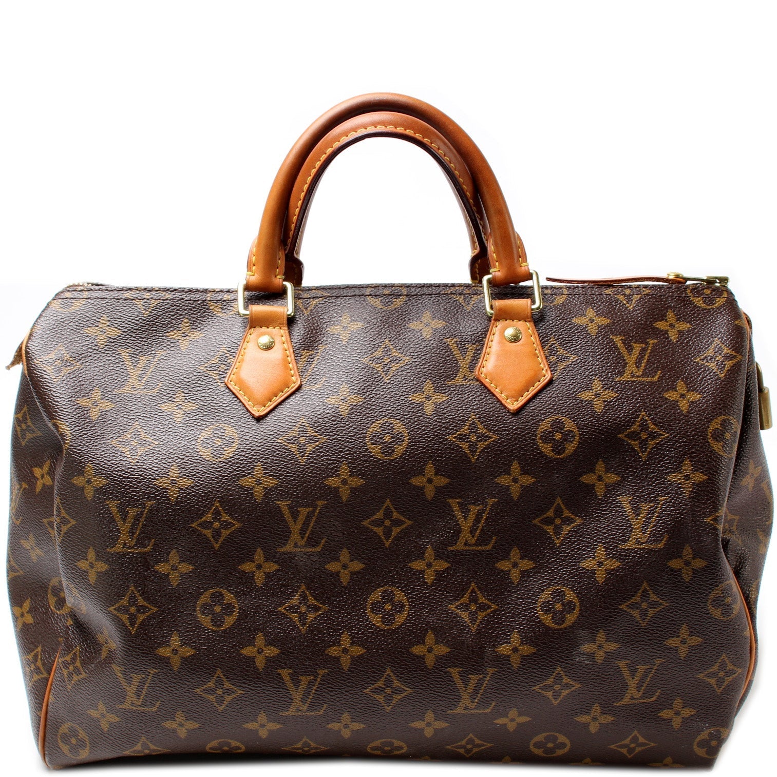 Louis Vuitton Speedy 35 Monogram Handbag Monogram 15