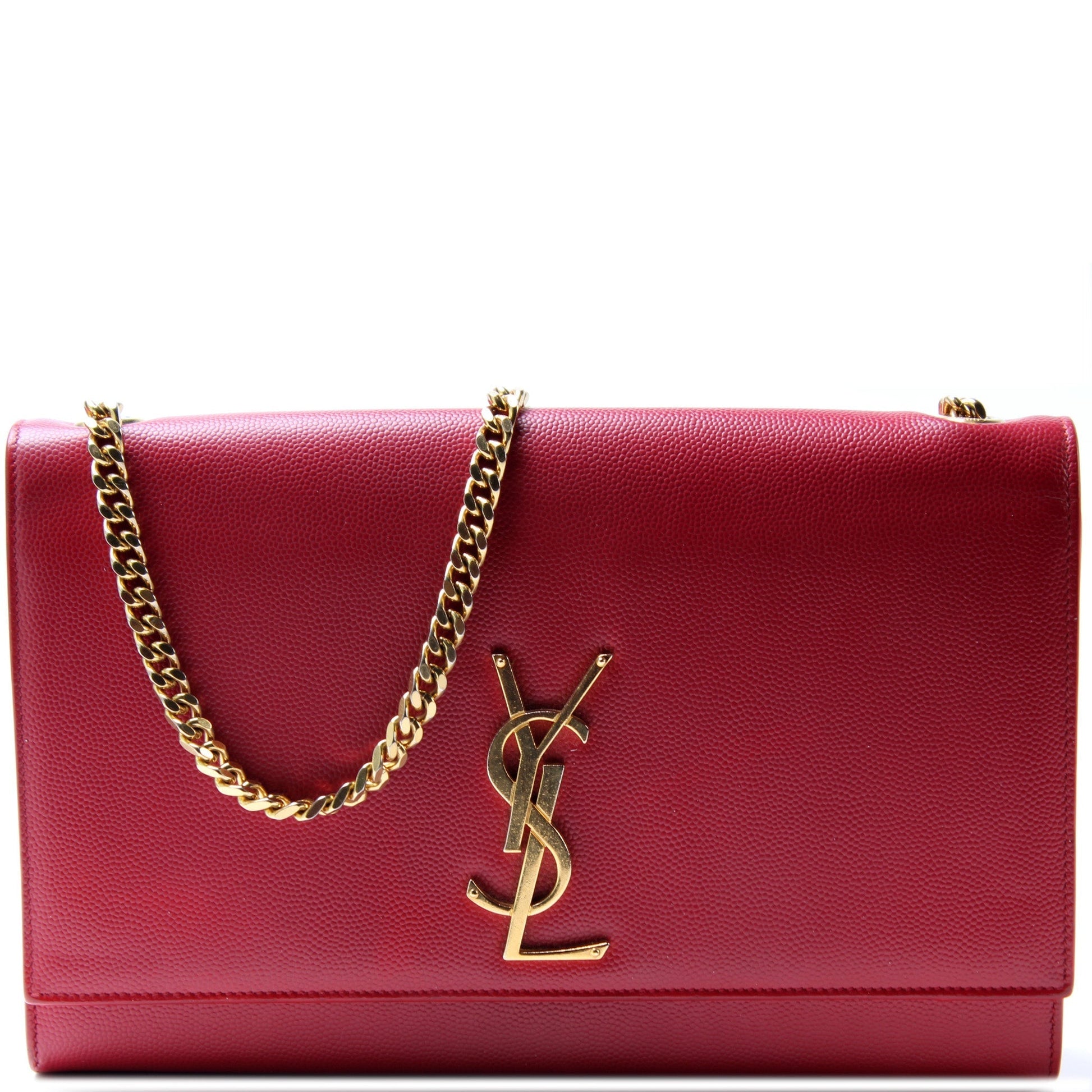 YSL Saint Laurent Kate Satchel Grain Bag Medium Satchel Bag Grain Medium 364021