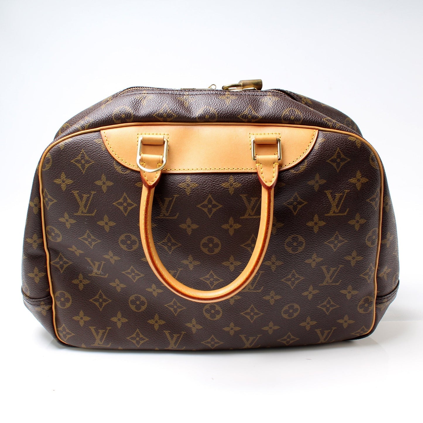 Louis Vuitton Deauville Monogram Handbag Monogram 14