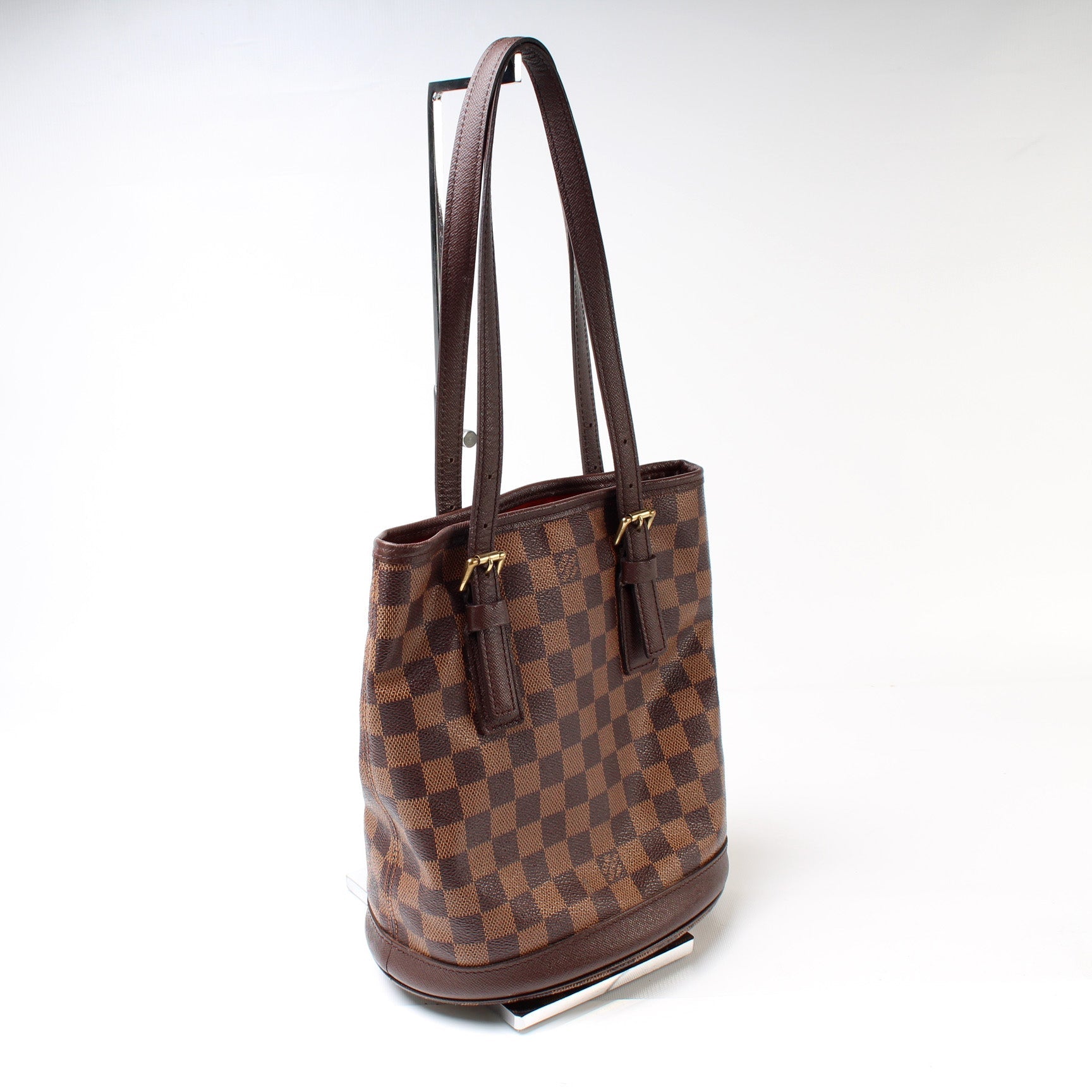 Louis Vuitton Petit Bucket Ebene Damier Bucket Bag