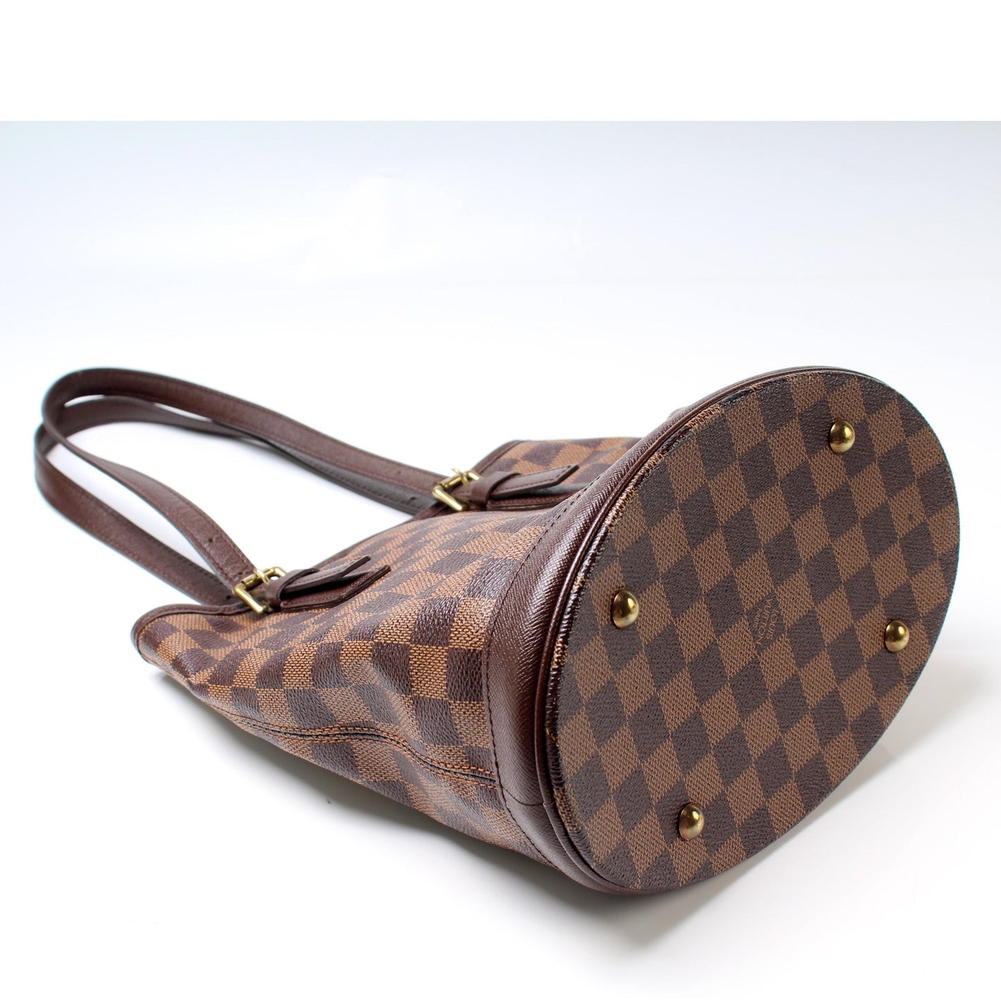 Louis Vuitton Petit Bucket Ebene Damier Bucket Bag
