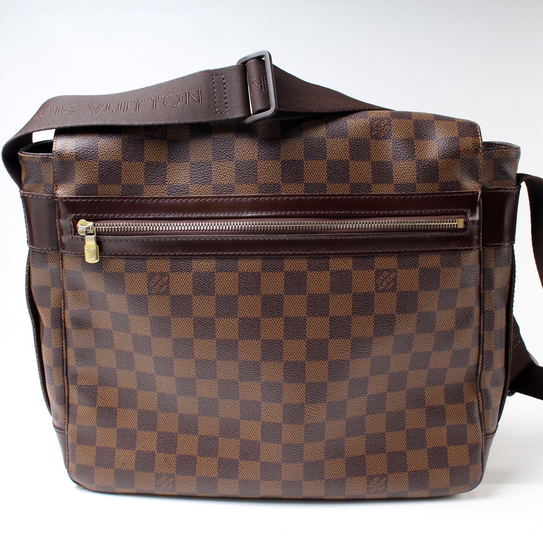 Louis Vuitton Bastille Messenger Ebene Damier Crossbody Bag