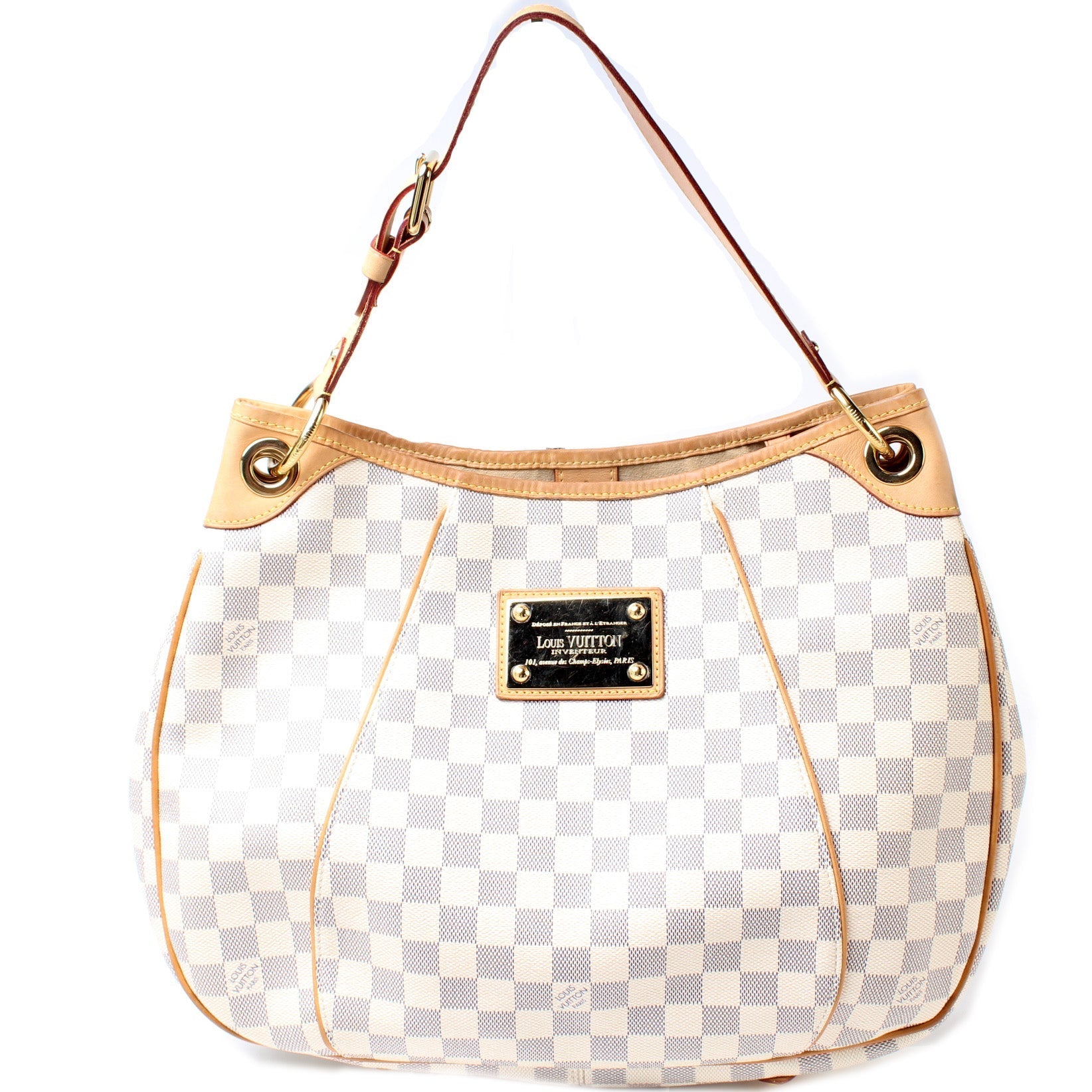 Louis Vuitton Galliera PM Azur Handbag
