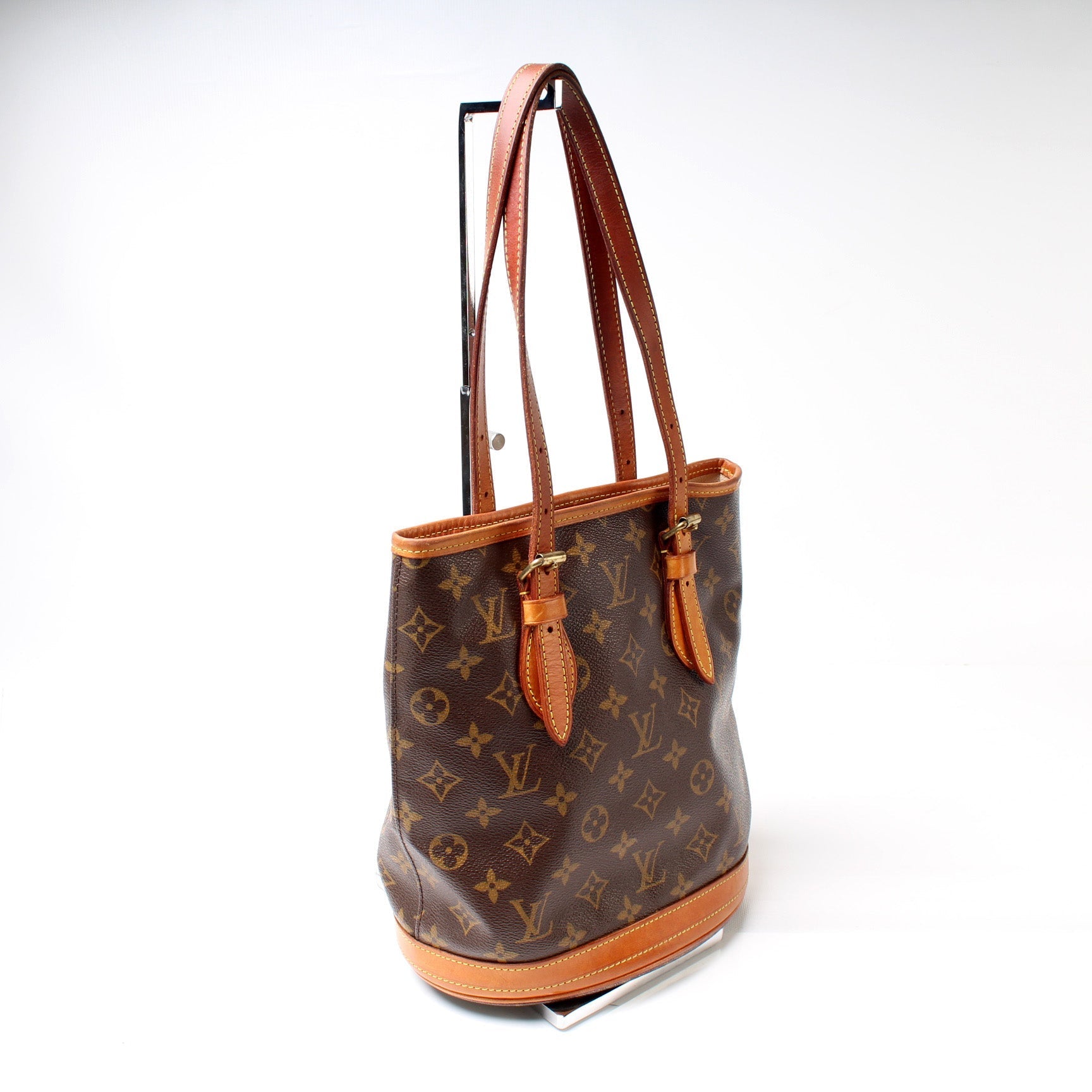 Louis Vuitton Petit Bucket Monogram Bucket Bag