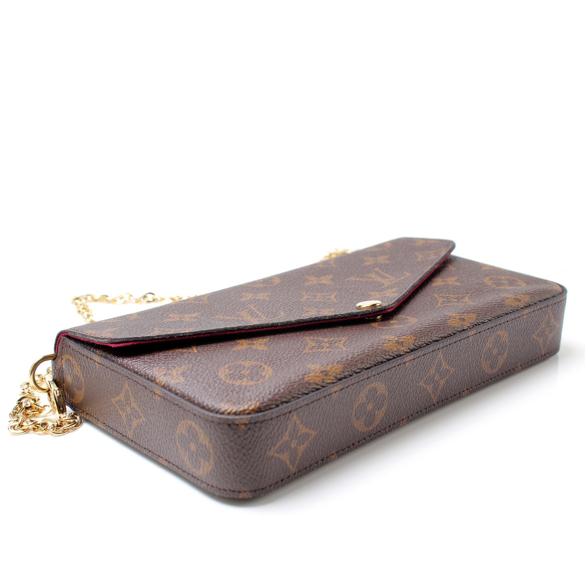 Louis Vuitton Pochette Felicie Monogram Clutch Bag Monogram 15