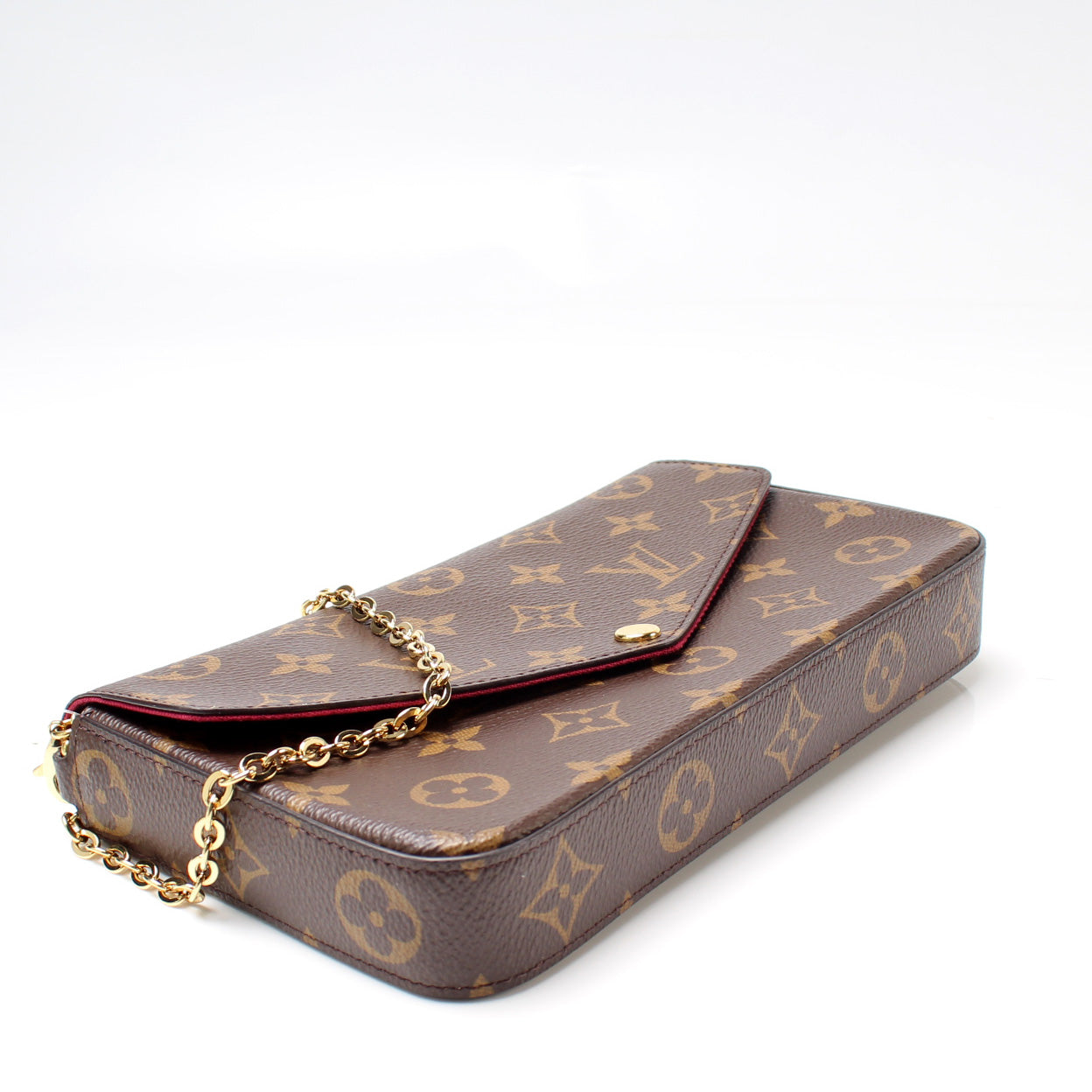 Louis Vuitton Pochette Felicie Monogram Clutch Bag Monogram 16