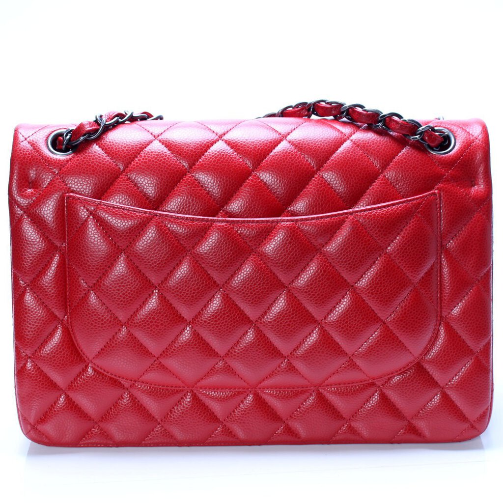 Chanel Classic Flap Jumbo Caviar 21M Handbag
