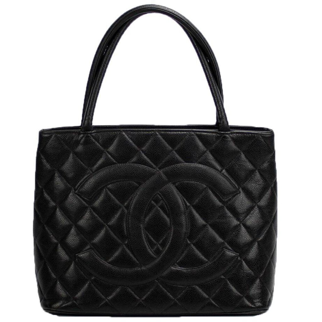 Chanel Medallion Caviar Tote Bag Caviar 1
