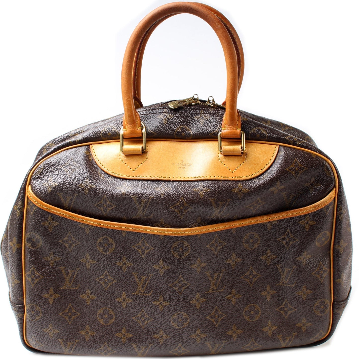 Louis Vuitton Deauville Monogram Handbag Monogram 12