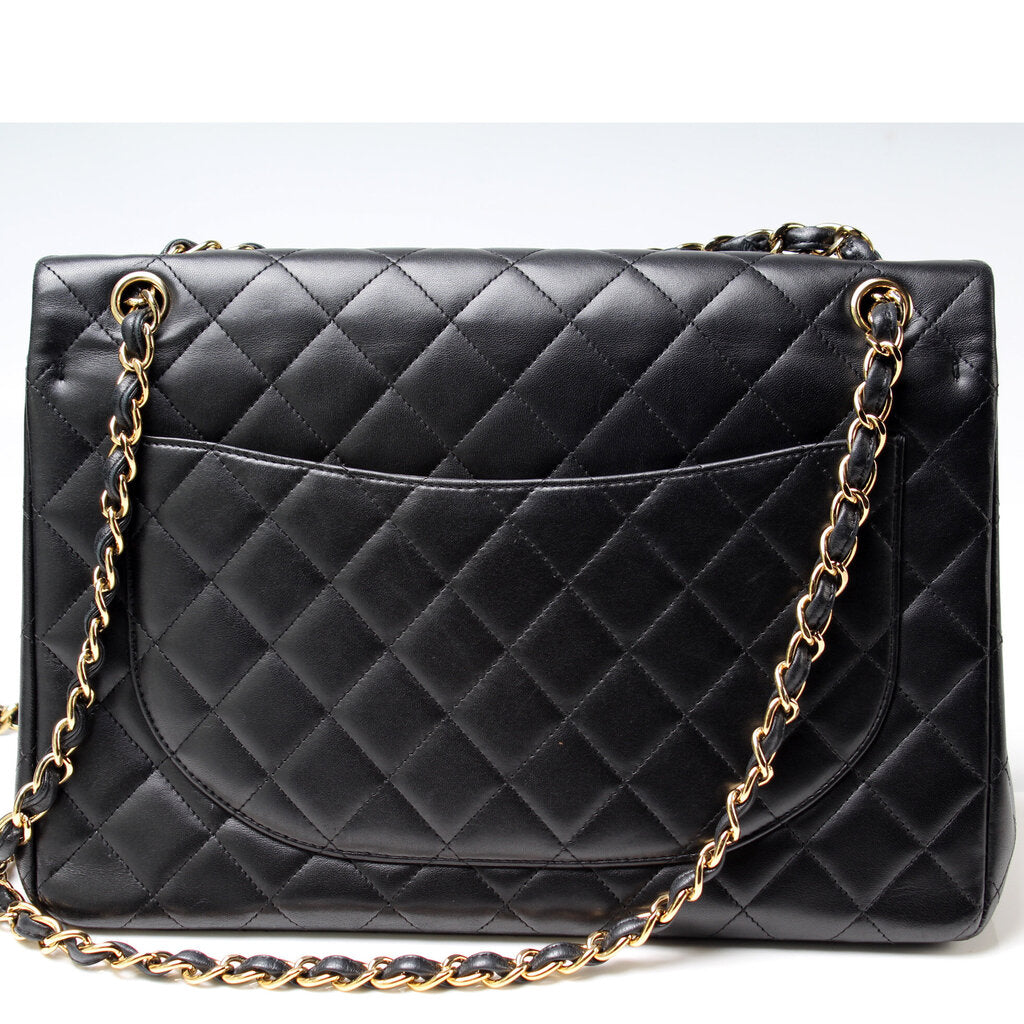 Chanel Classic Flap Maxi Lambskin 20M Handbag