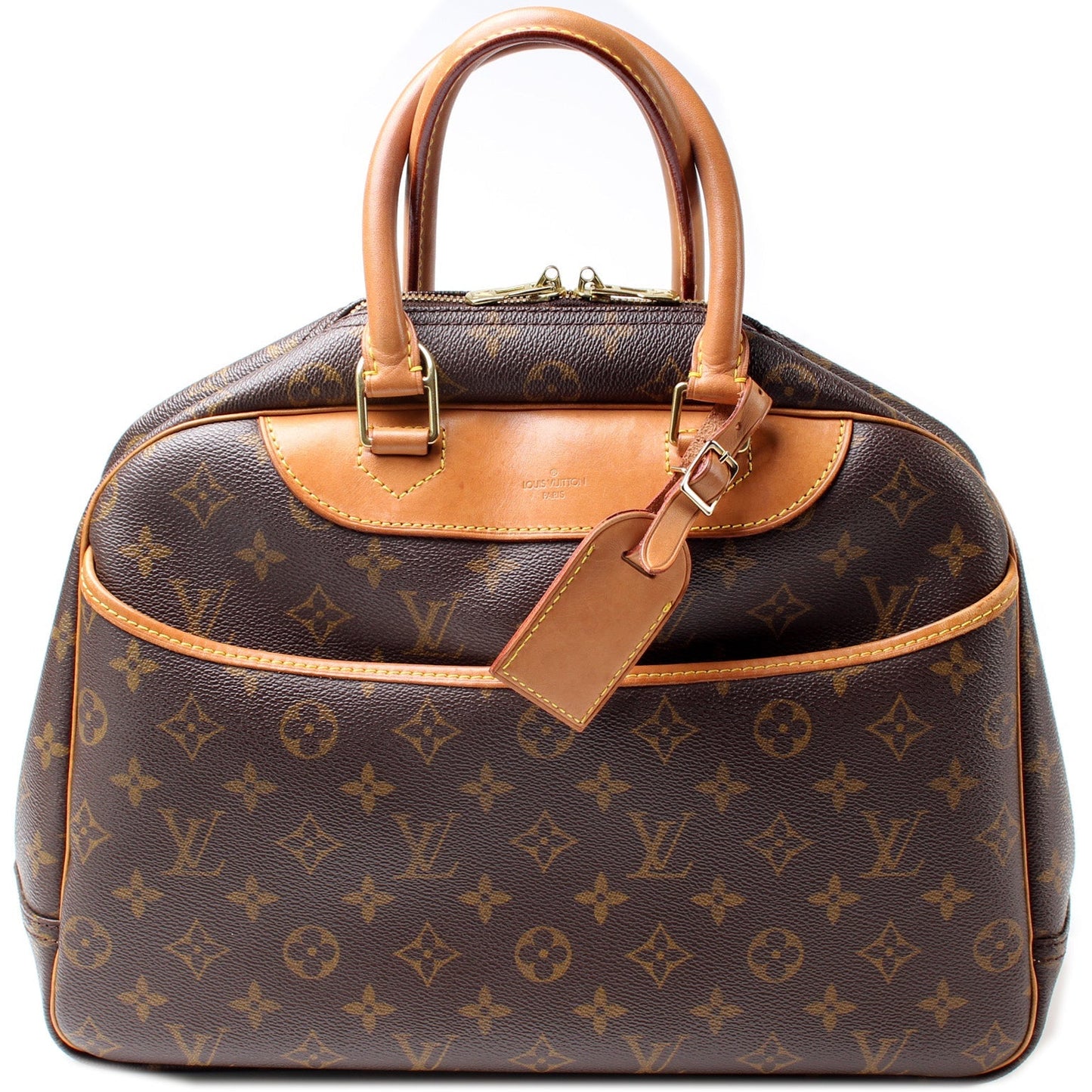 Louis Vuitton Deauville Monogram Handbag Monogram 15