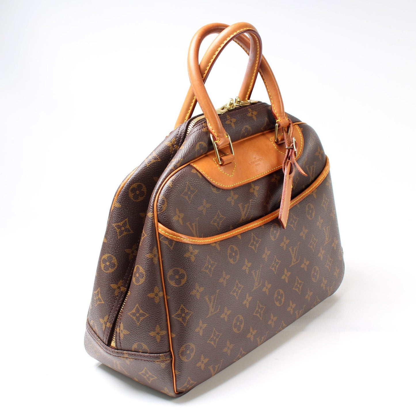 Louis Vuitton Deauville Monogram Handbag Monogram 15