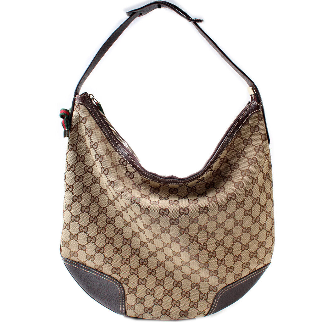 Gucci Princy Monogram Shoulder Bag Hobo 1