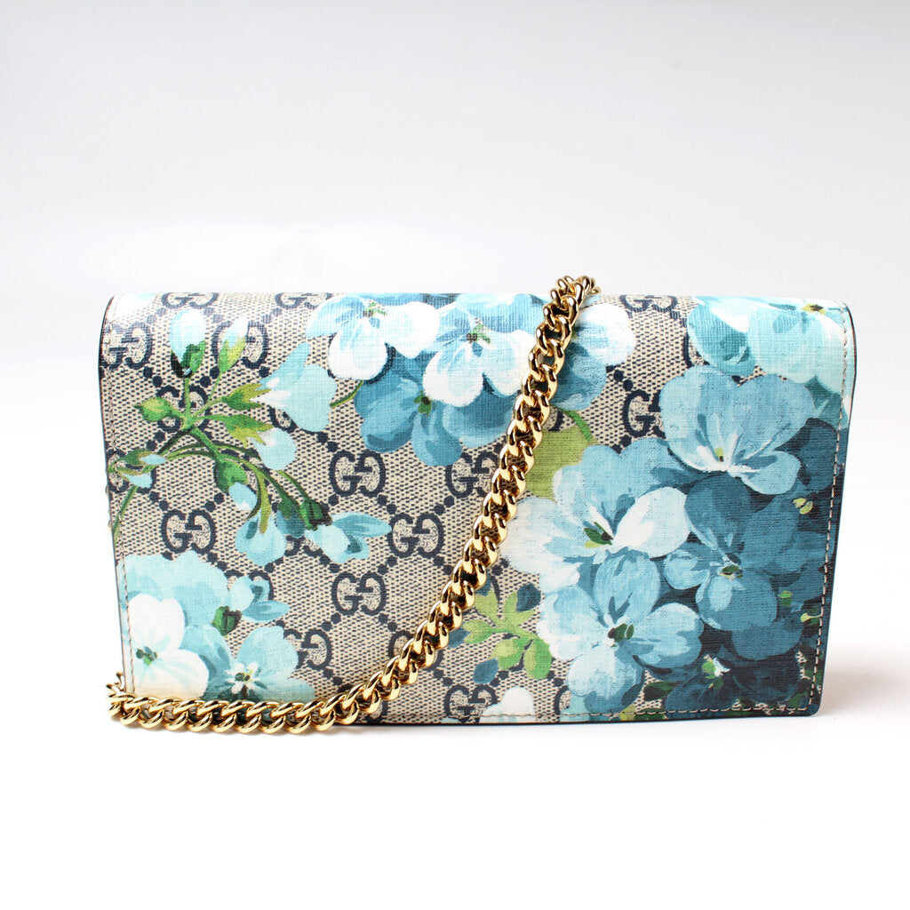 Gucci Blooms Chain Wallet Case Wallet 1