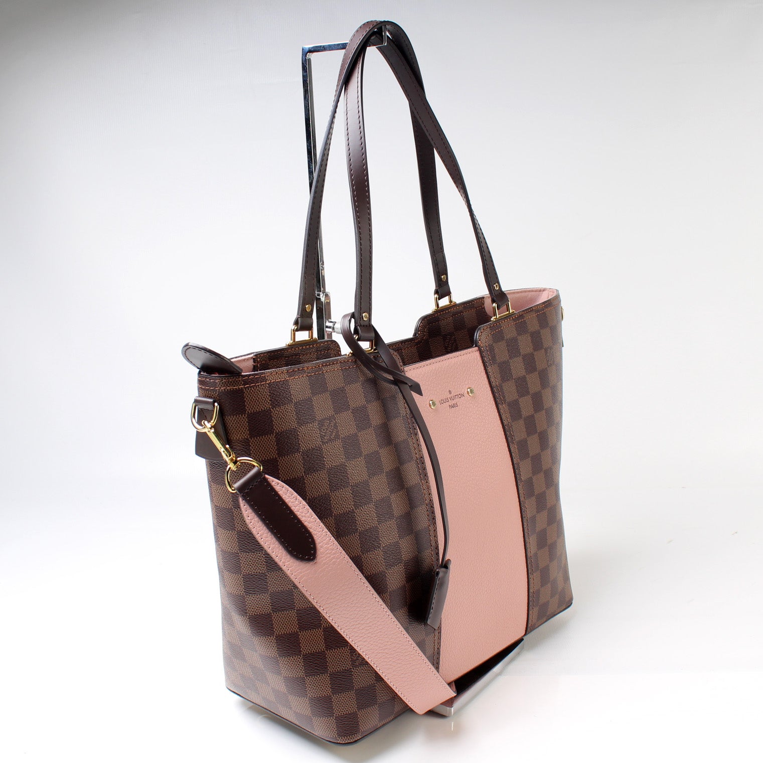 Louis Vuitton Jersey Ebene Damier Handbag