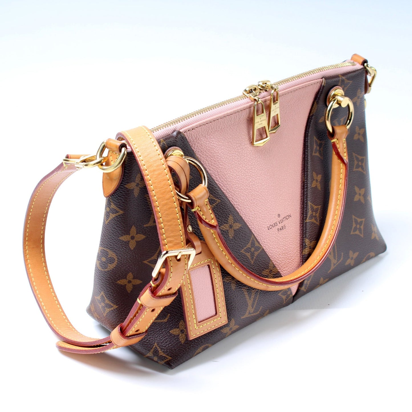 Louis Vuitton V BB Monogram Tote Bag