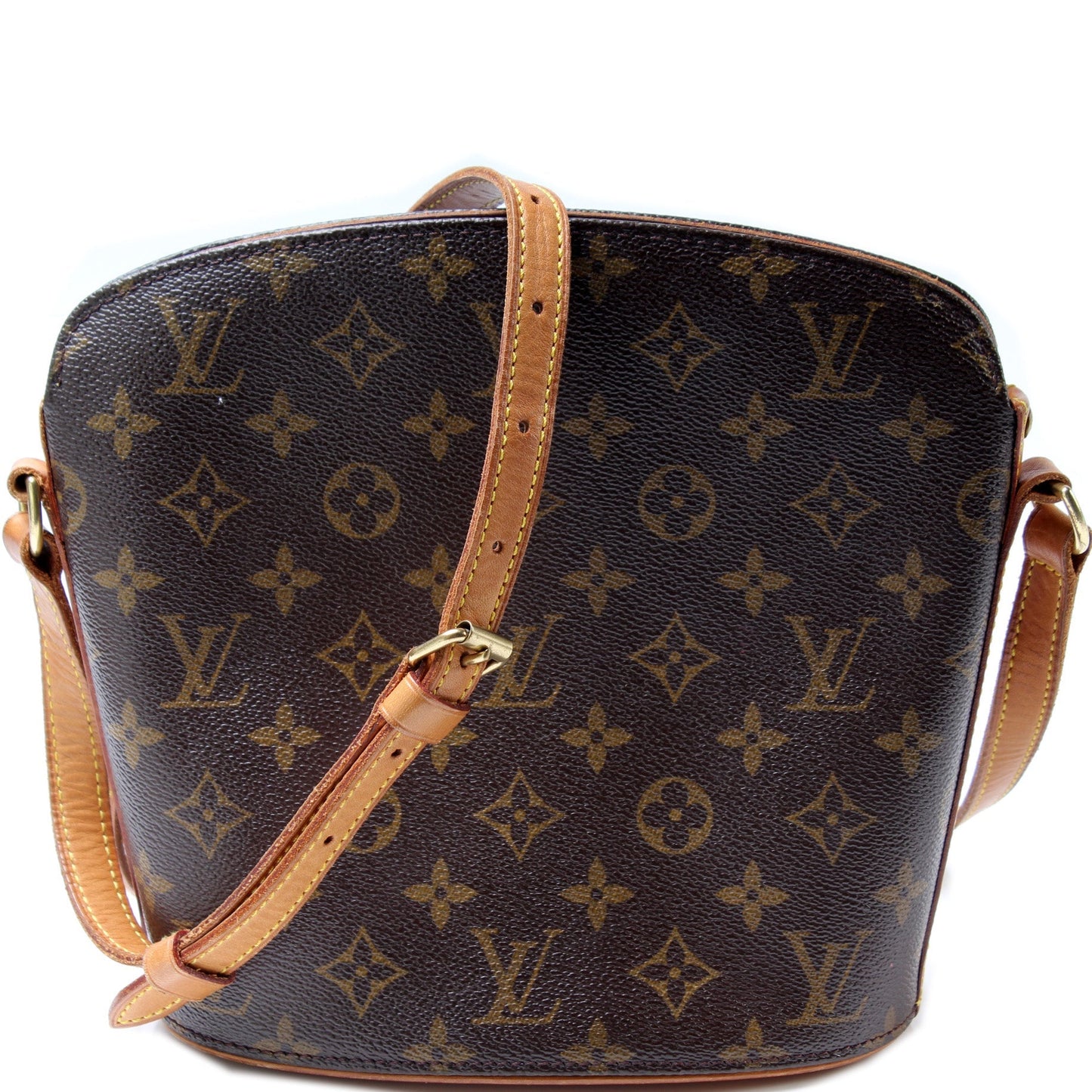 Louis Vuitton Drouot Monogram Handbag Monogram 17