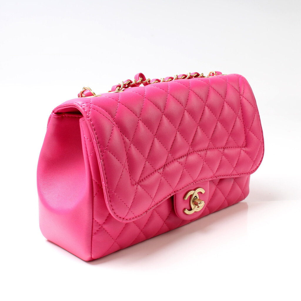 Chanel Casual Single Flap Lambskin Handbag