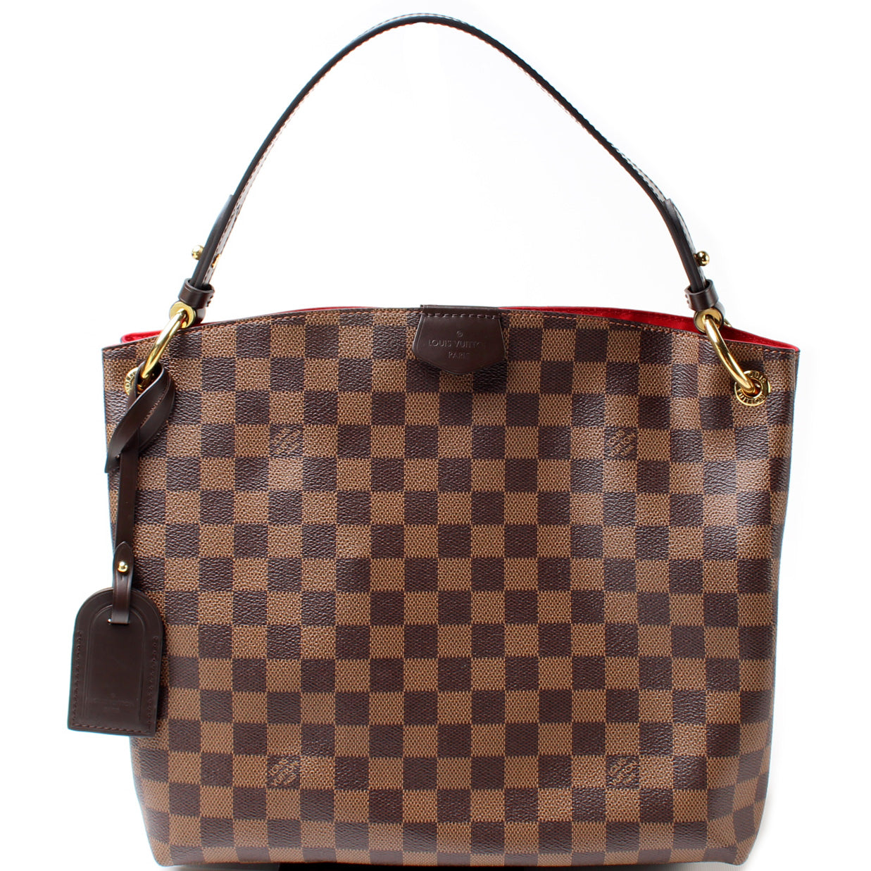 Louis Vuitton Graceful PM Ebene Damier Handbag
