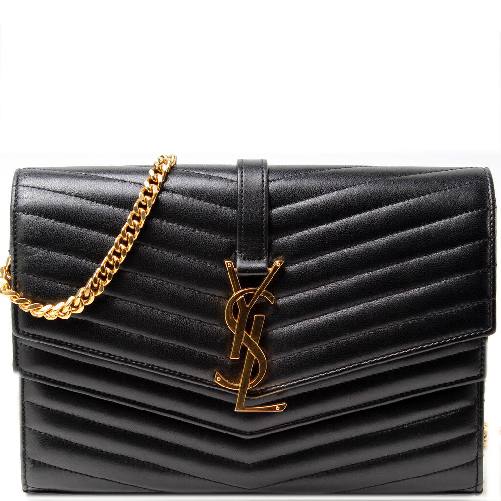 YSL Saint Laurent Saint Laurent Sulpice Wallet Bag Chain Travel Bag