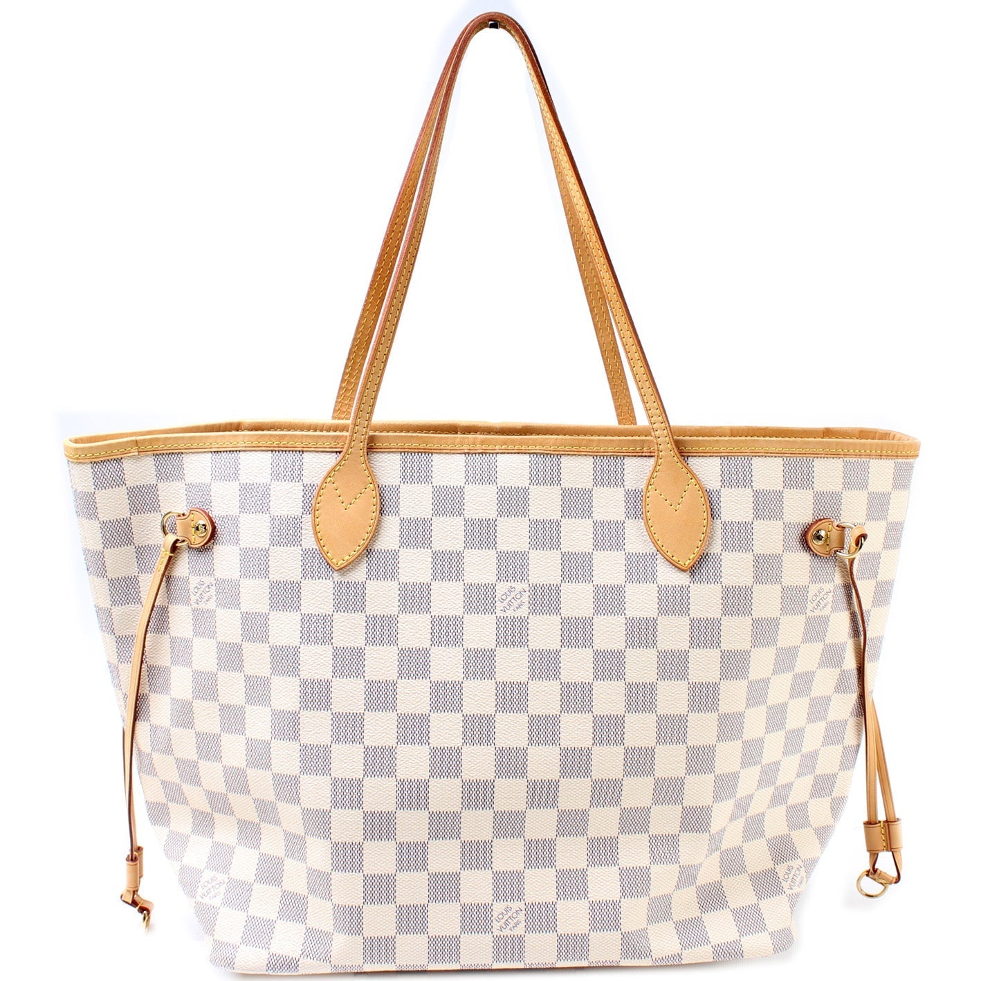 Louis Vuitton Neverfull MM Azur Damier Tote Bag Azur 29