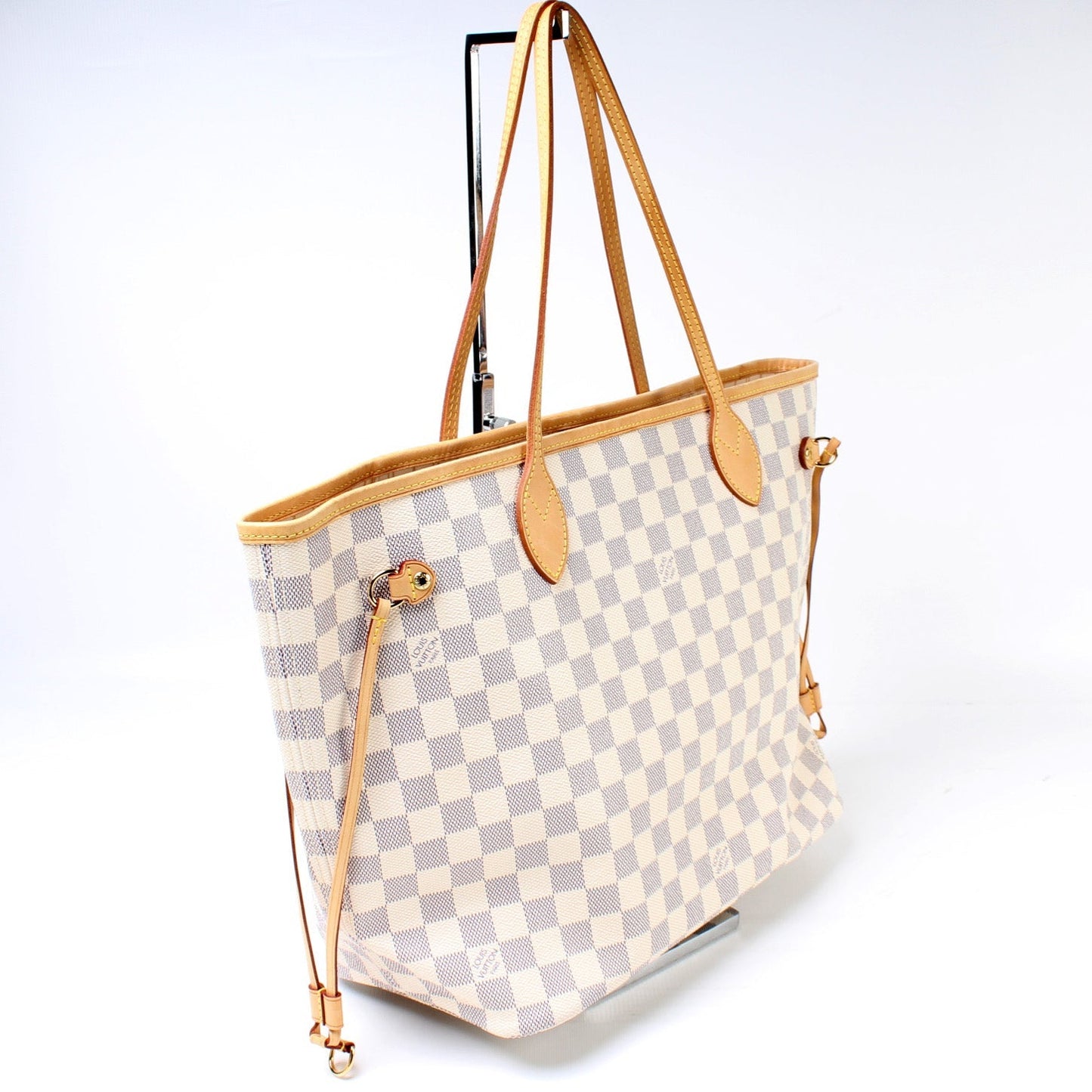 Louis Vuitton Neverfull MM Azur Damier Tote Bag Azur 29